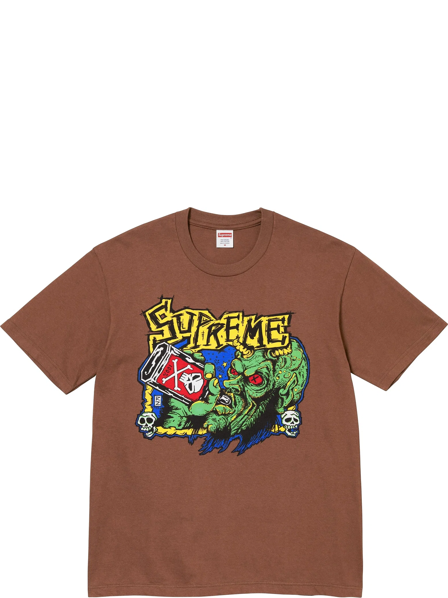 Футболки Supreme FW25 Fuckin Blowout Tee "Brown" | Farsel