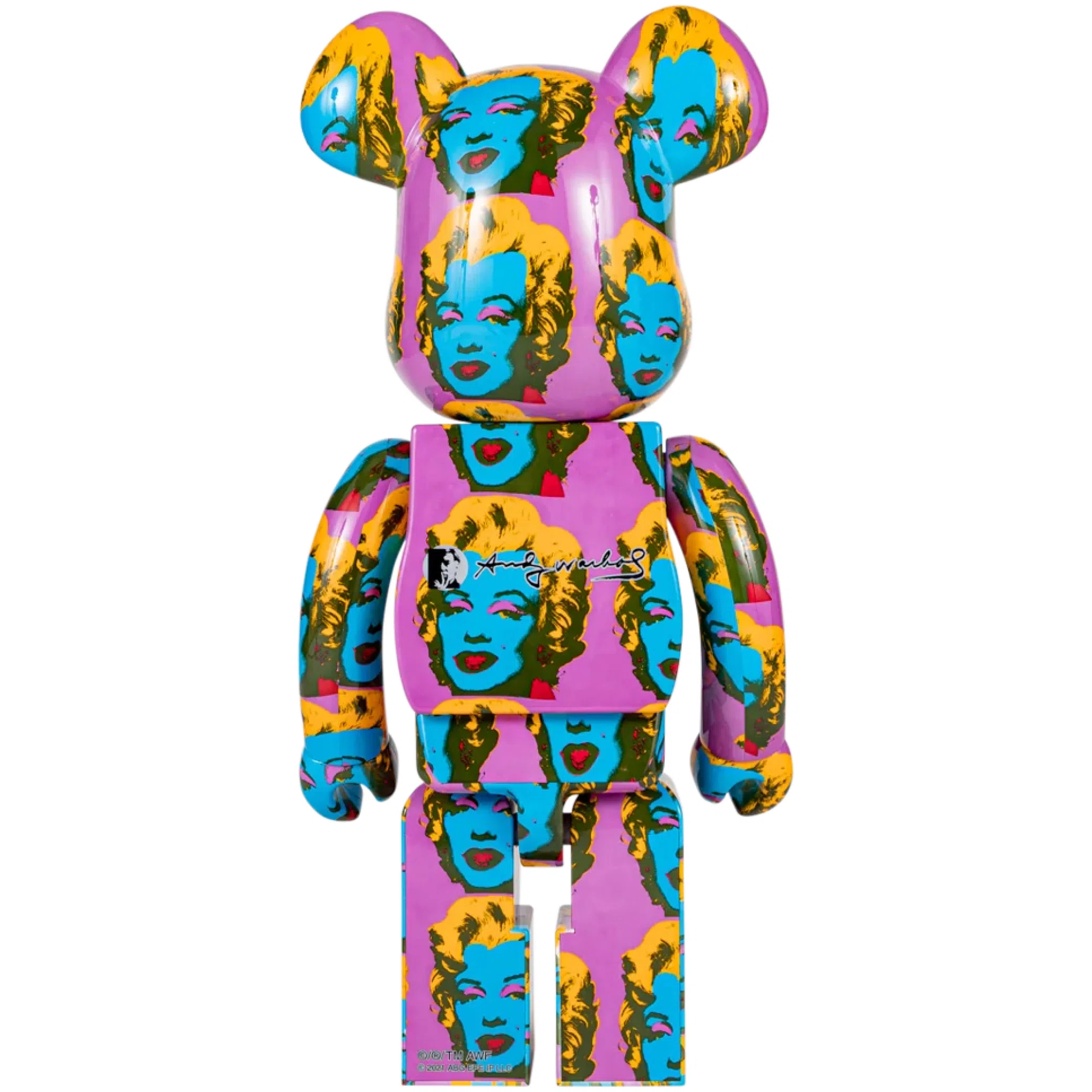 Игрушки Medicom Toy Bearbrick Andy Warhol's Marilyn "1000%" | Farsel
