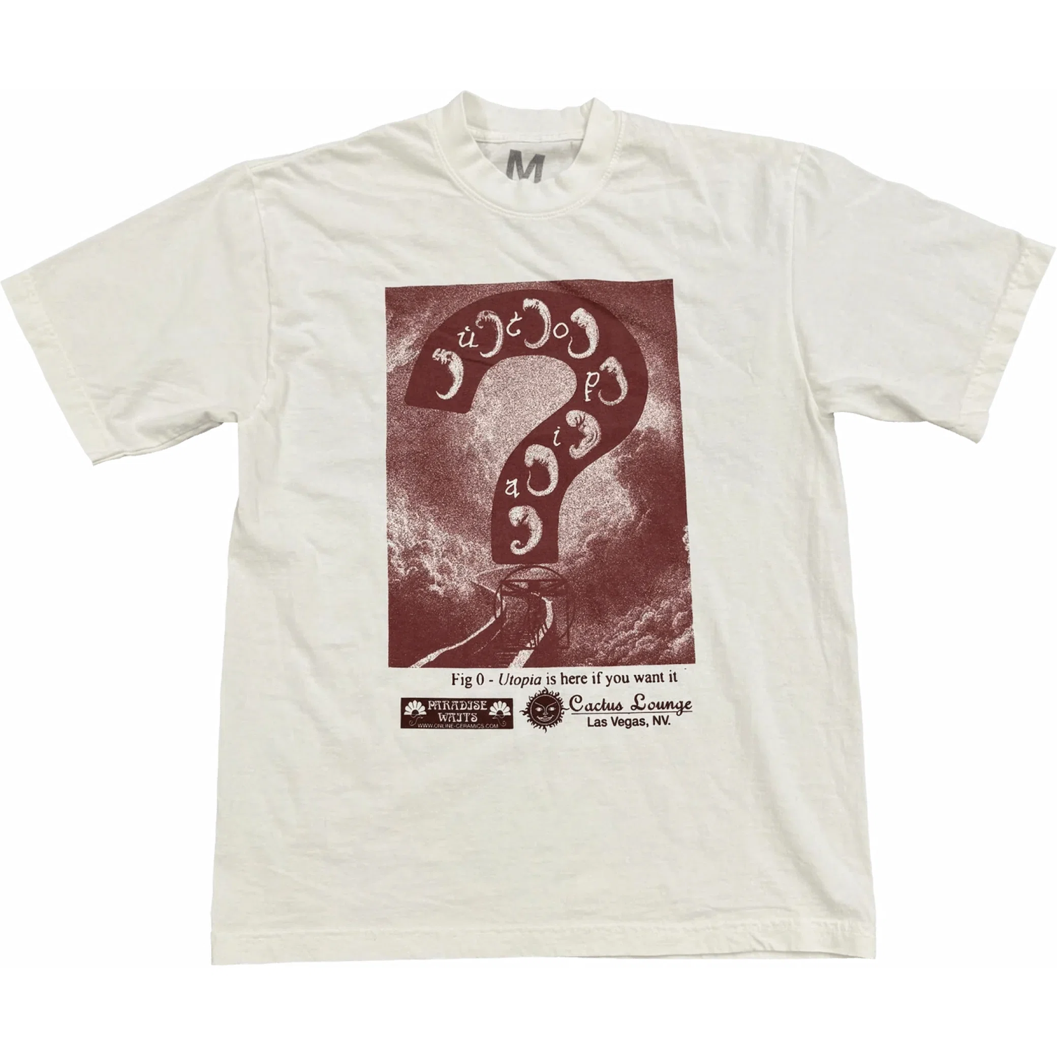 Футболки Travis Scott FW24 Online Ceramics Utopia Tee "White" | Farsel