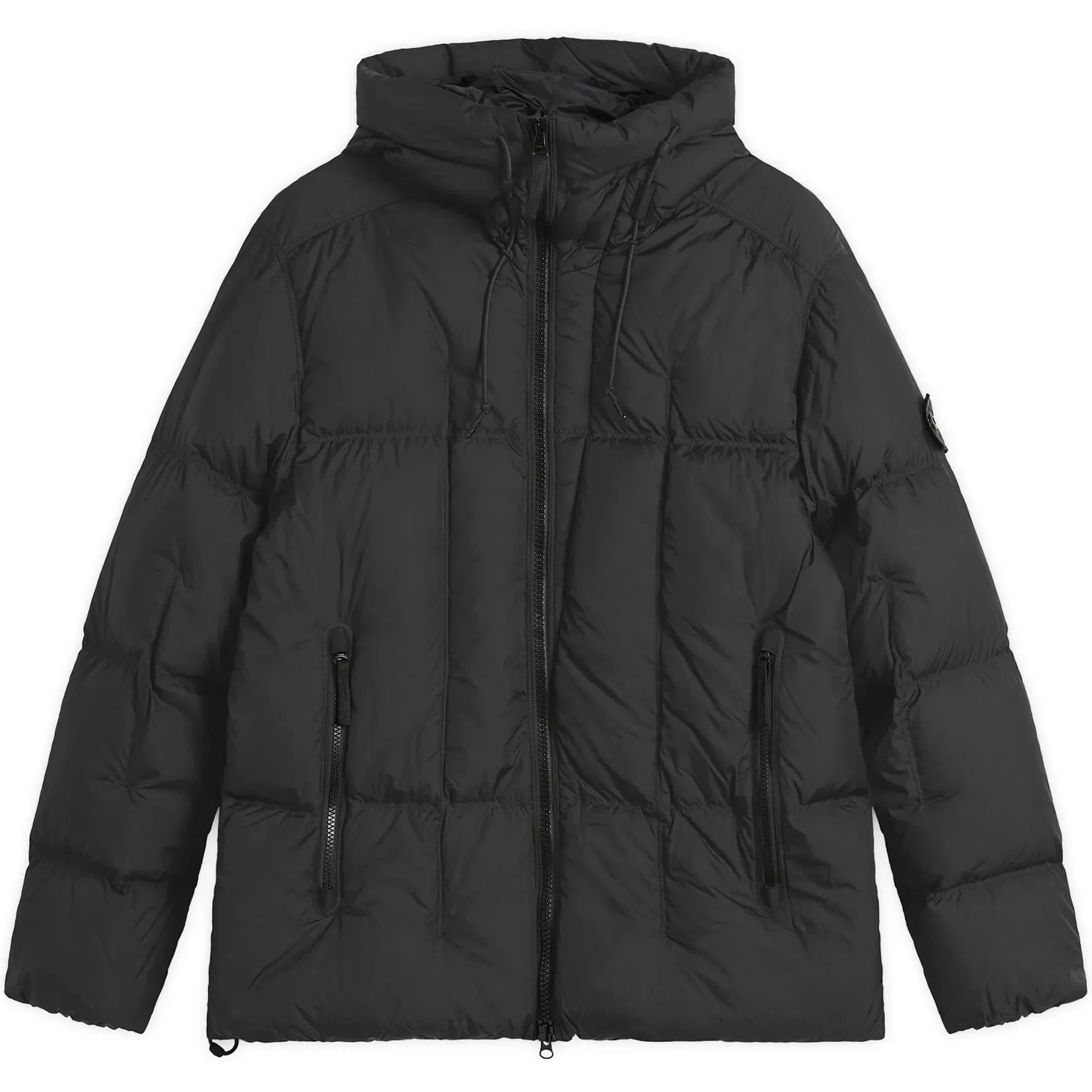 Куртки Stone Island Lightweight Hooded Down Jacket "Black" | Farsel