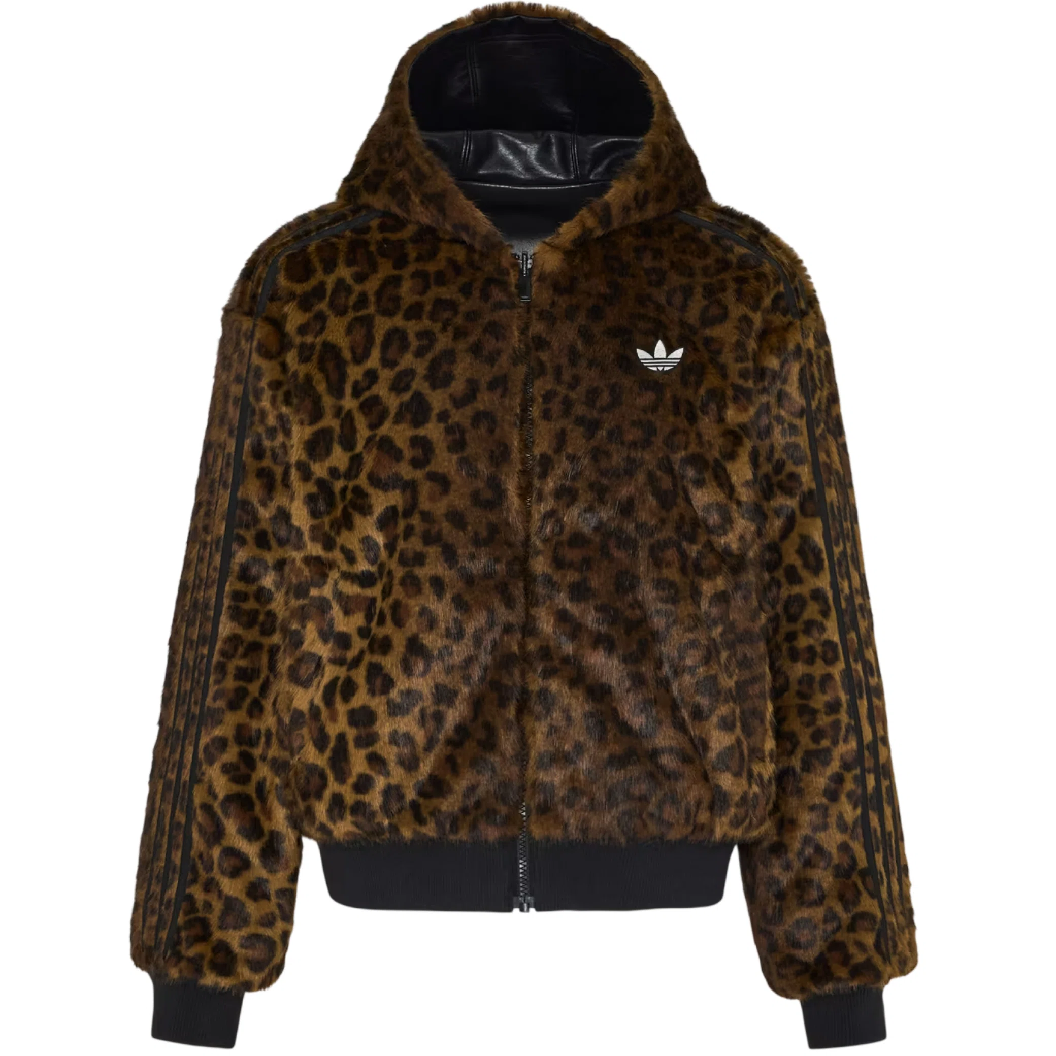 Куртки Adidas Wild Pleather Jacket "Black" | Farsel
