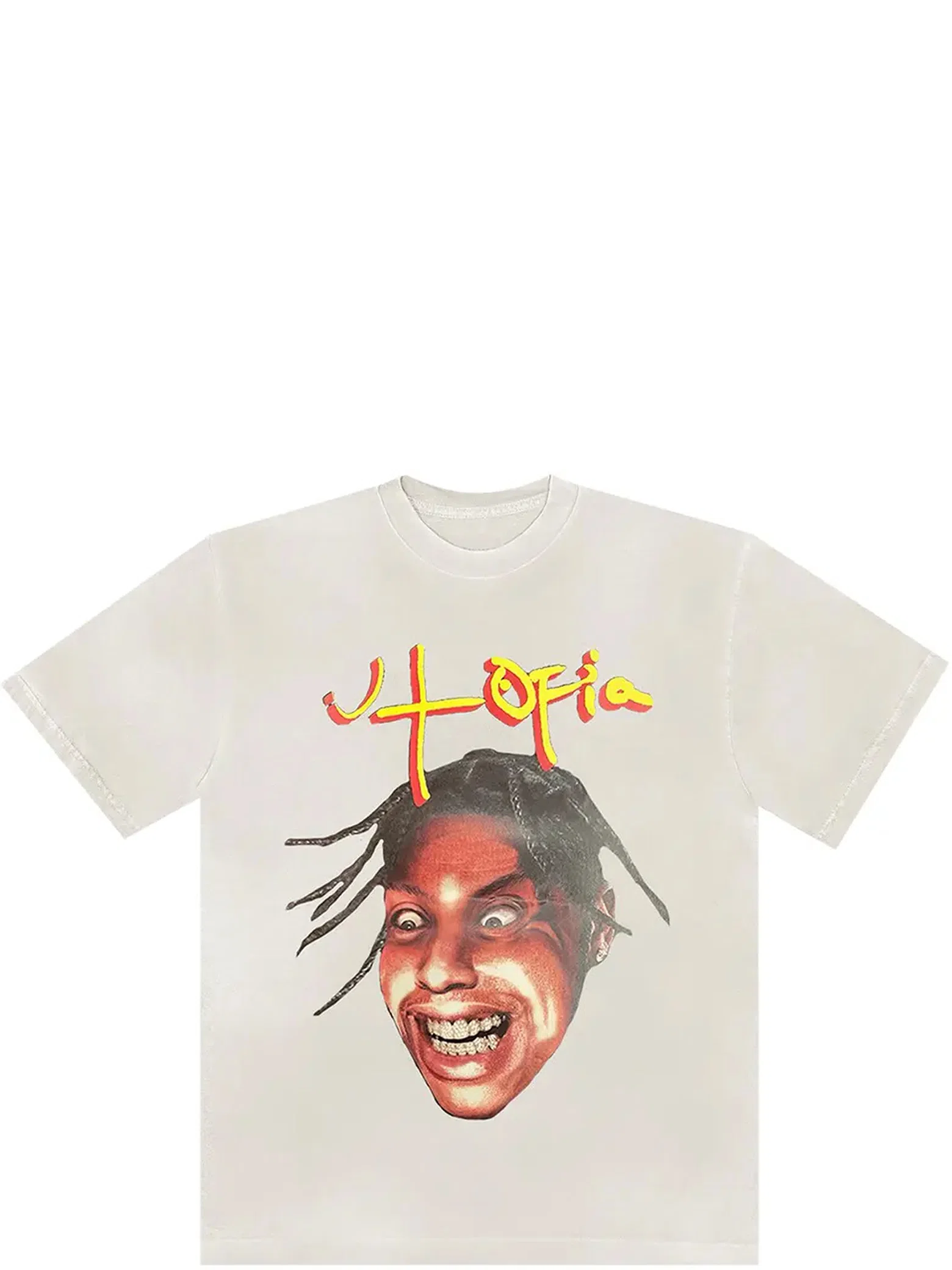 Футболки Travis Scott SS23 Utopia Tee 3 "Off White" | Farsel