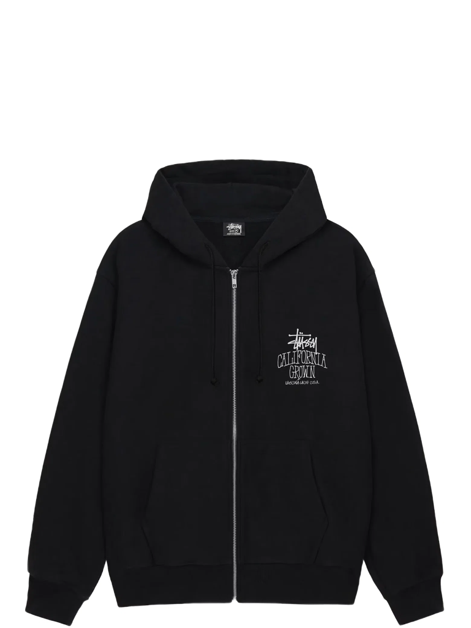 Худи Stussy Cali Grown Zip Hoodie "Black" | Farsel