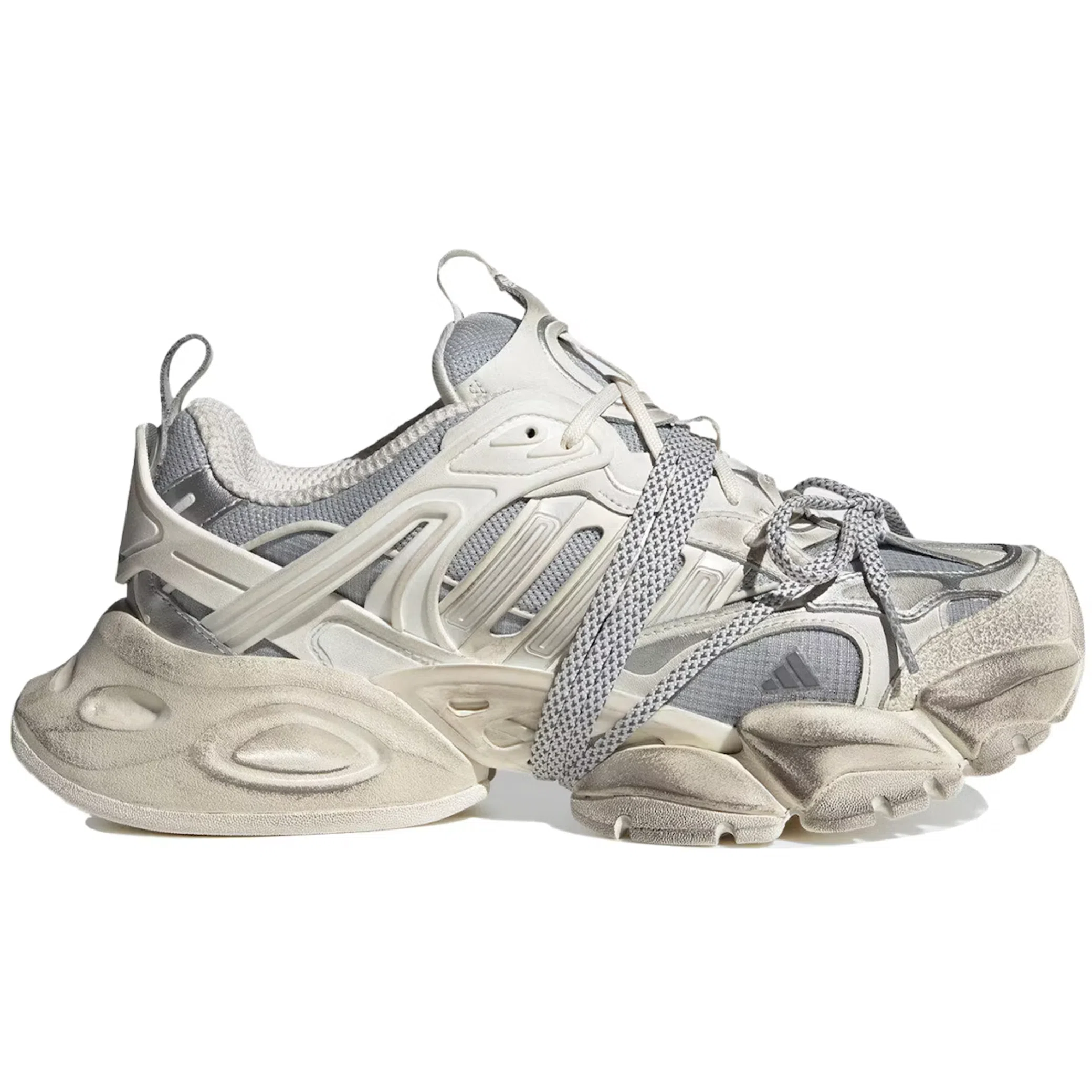 Кроссовки Adidas Vento XLG Deluxe "White Silver Metallic" | Farsel