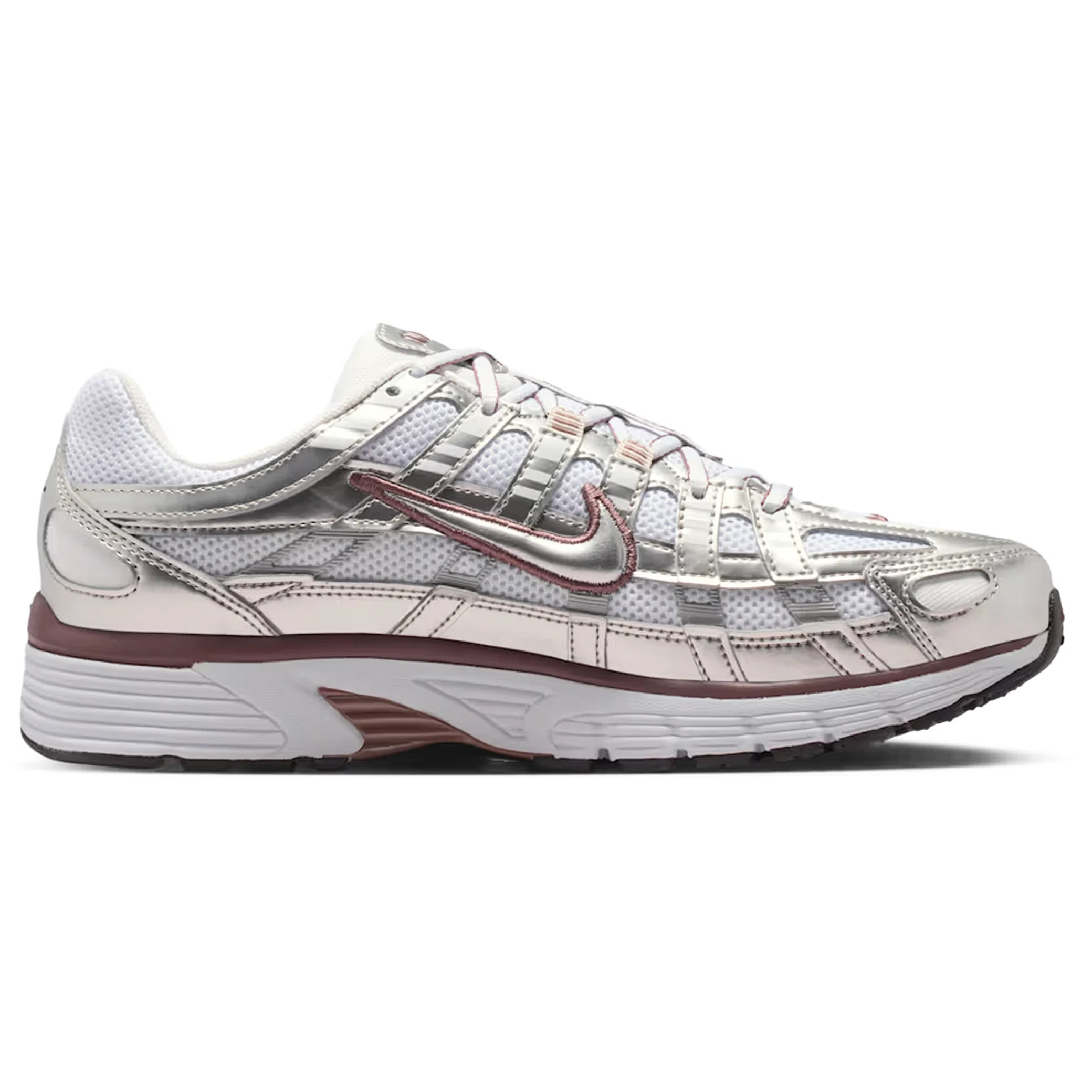 Кроссовки Nike P-6000 "White Metallic Silver Black Tattoo" | Farsel