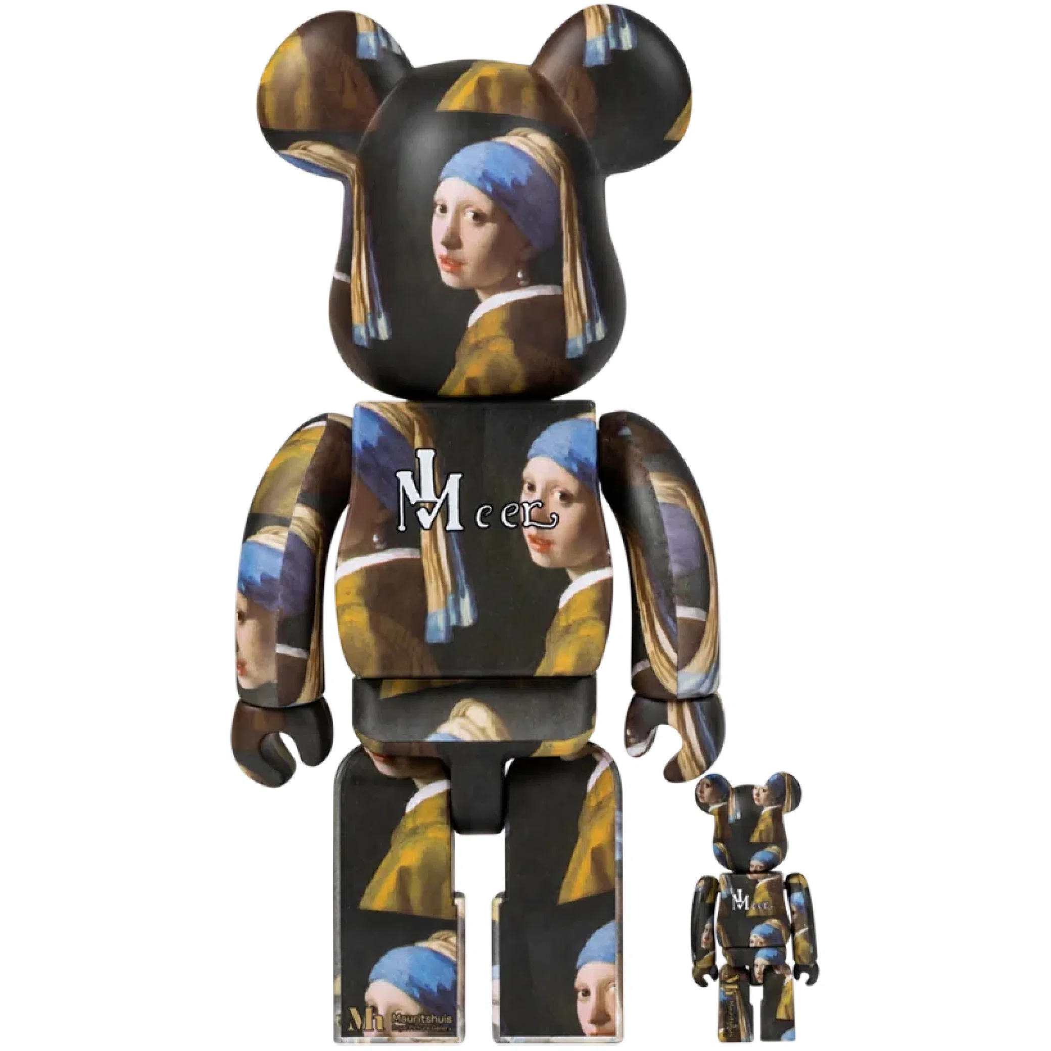 Игрушки Medicom Toy Bearbrick Johannes Vermeer "100% and 400%" | Farsel