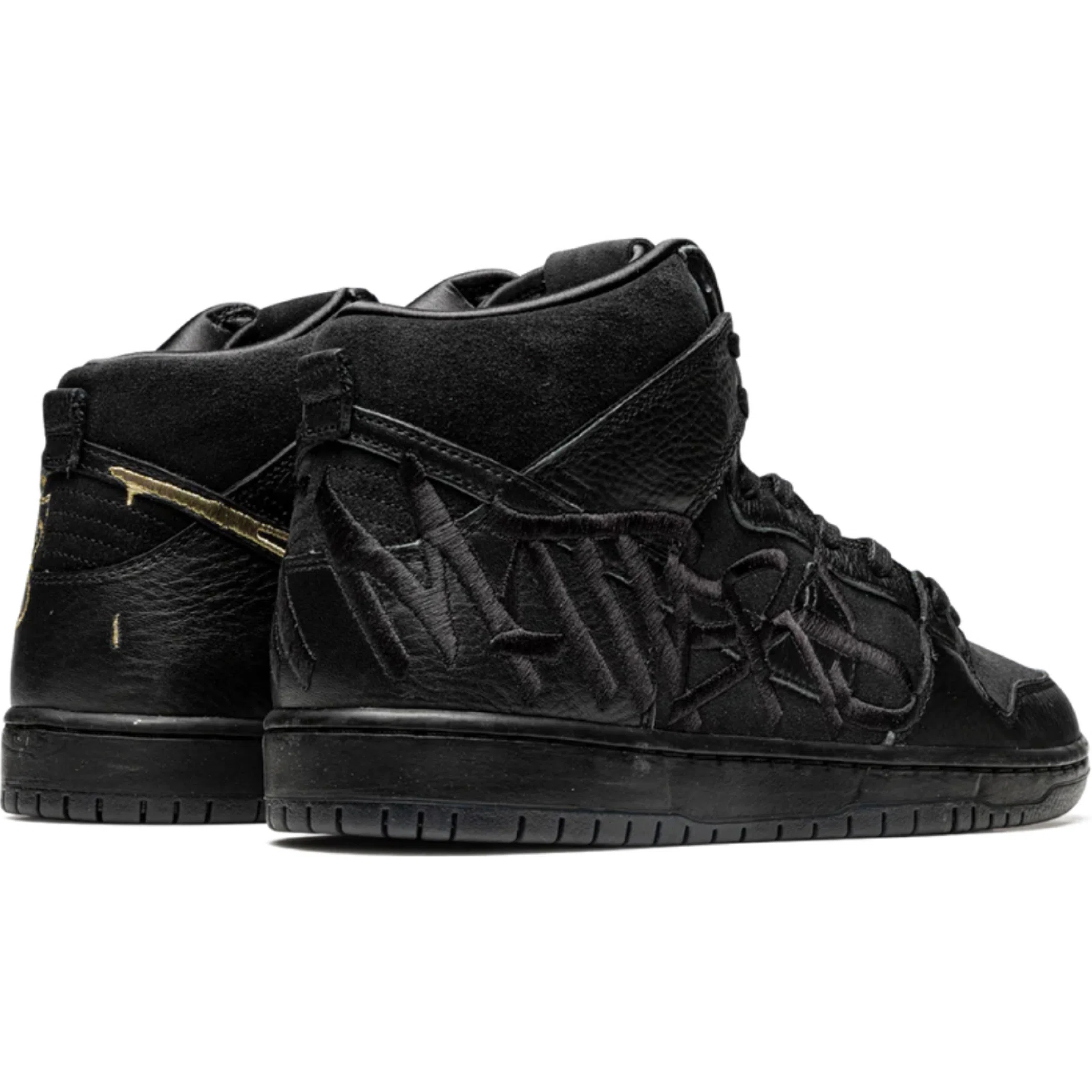 Кроссовки Nike SB Dunk High "Faust Black Gold" | Farsel