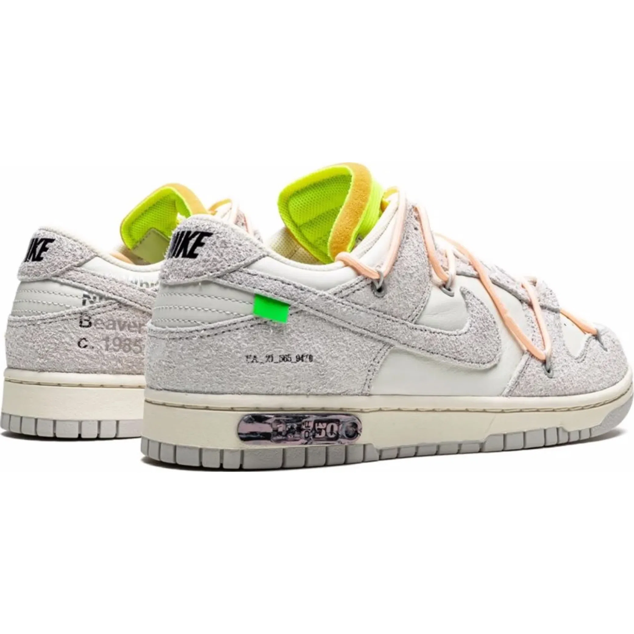 Кроссовки Nike Dunk Low "Off-White - Lot 12" | Farsel