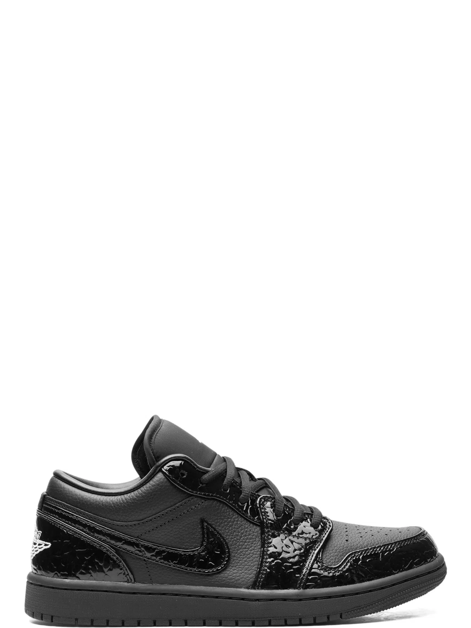 Кроссовки Nike Air Jordan 1 Low SE WMNS "Patent Elephant Black" | Farsel