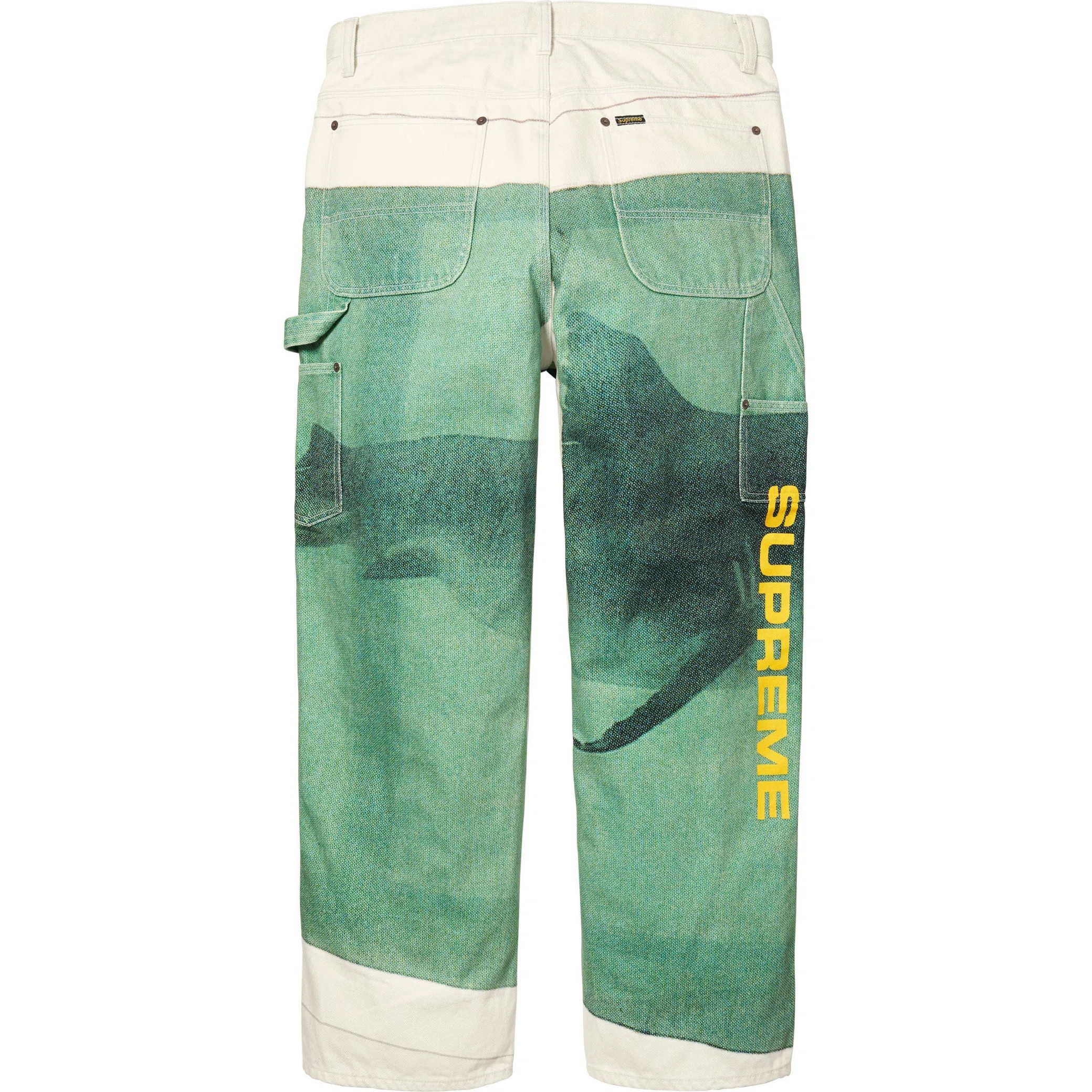  Supreme SS25 Damien Hirst Painter Jean "White" | Farsel