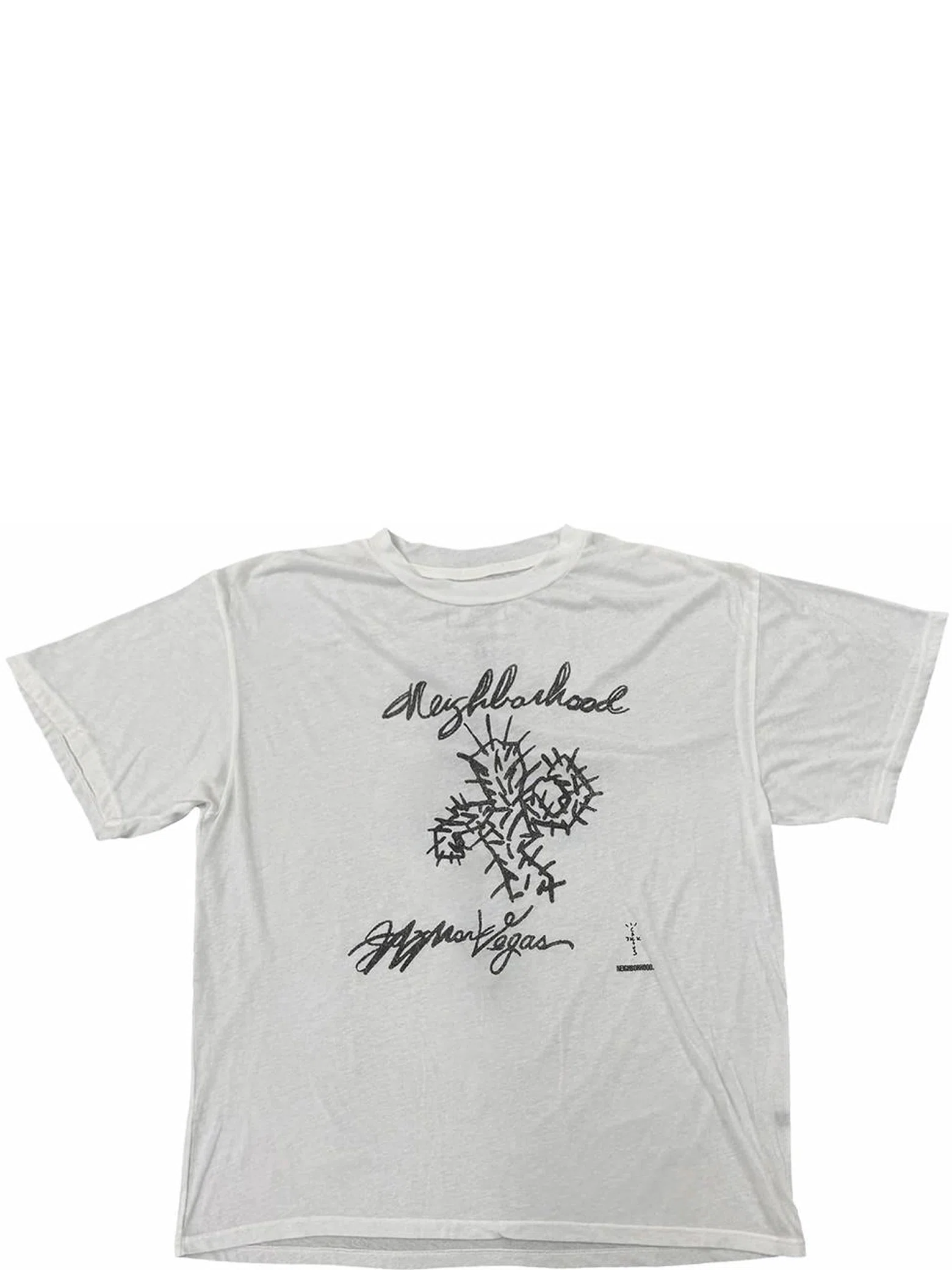 Футболки Travis Scott FW24 Neighborhood x ComplecCon Tee "White" | Farsel