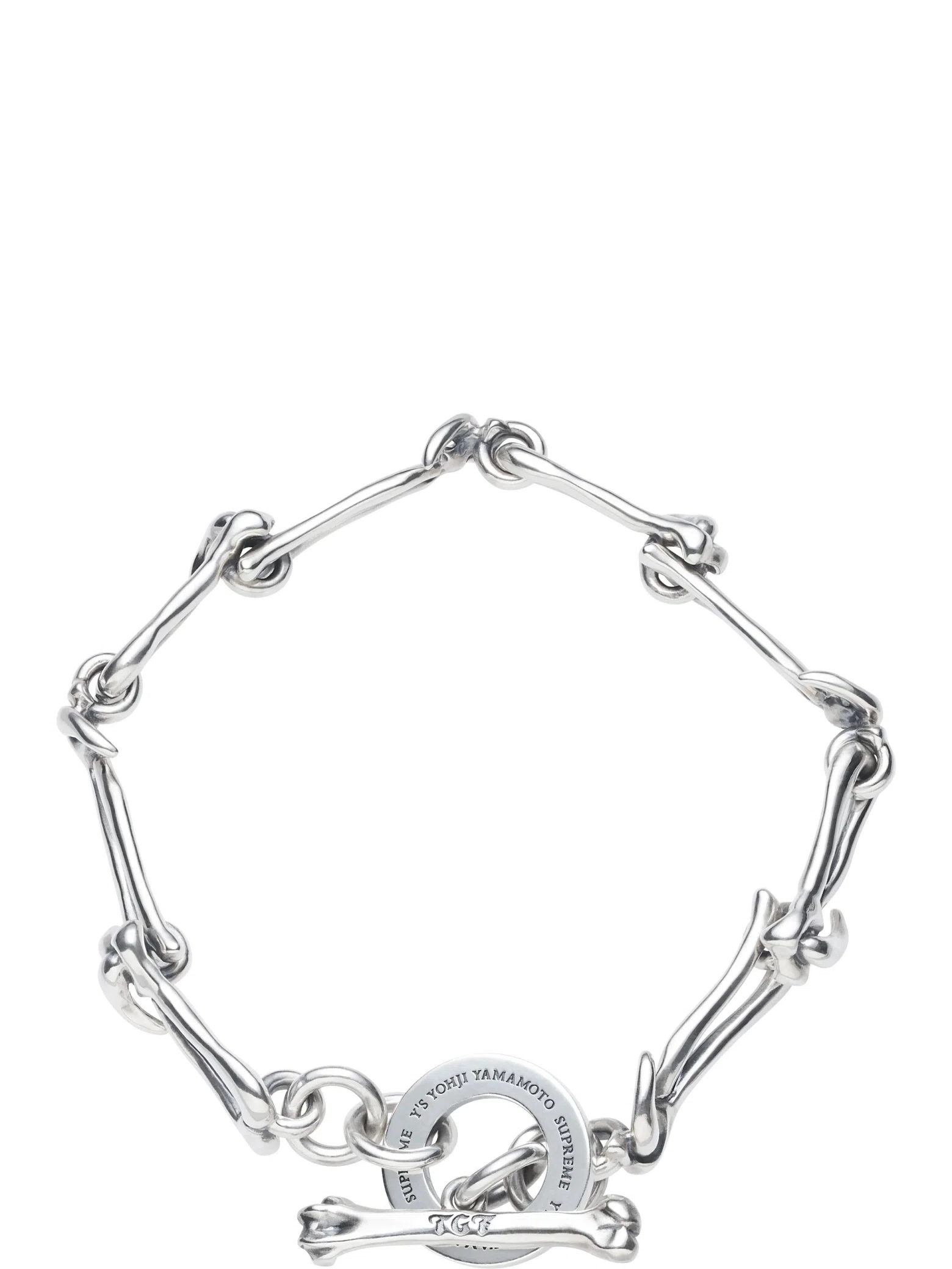 Украшения Supreme FW25 Y’s by Yohji Yamamoto Silver Bracelet "Silver" | Farsel