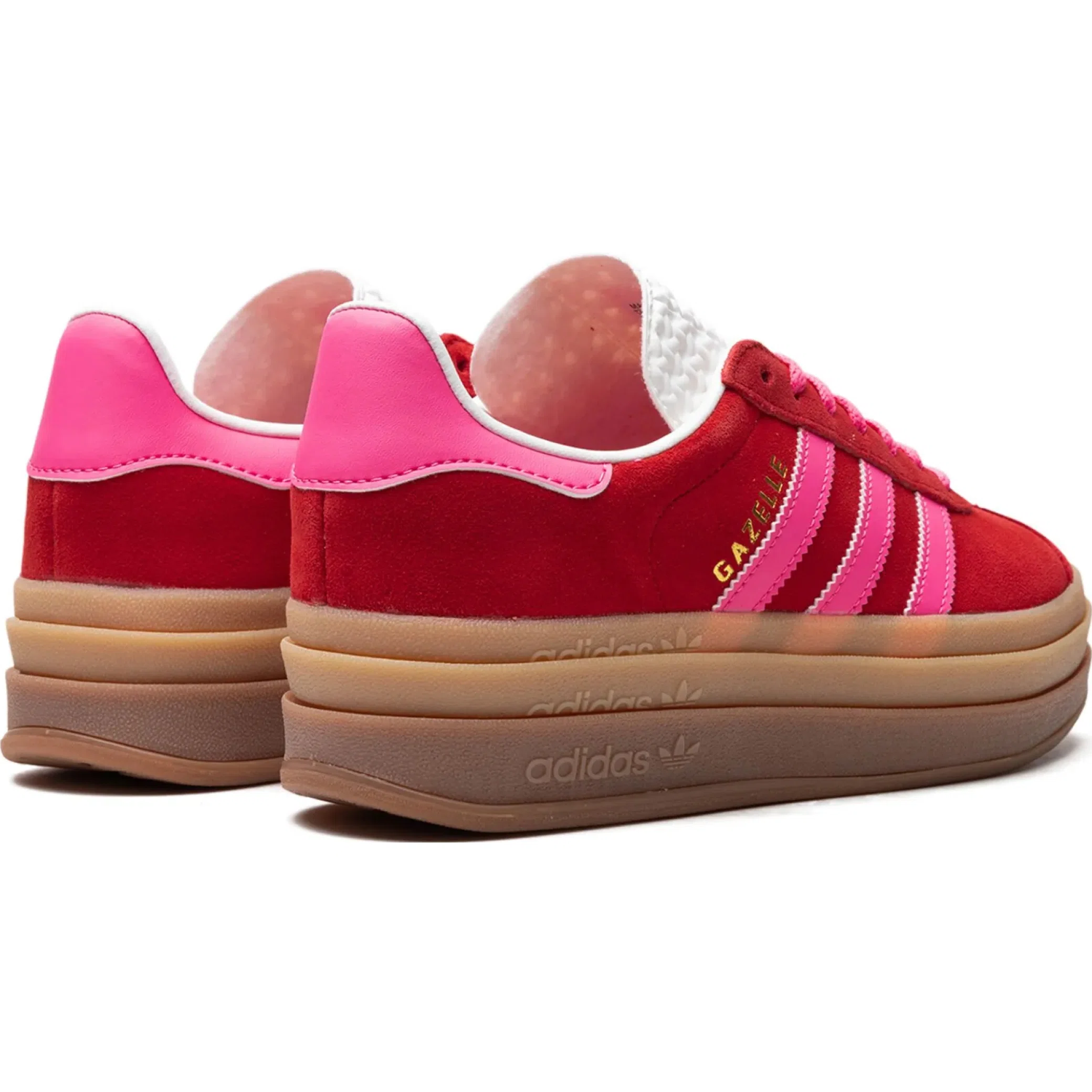Кроссовки Adidas Gazelle Bold WMNS "Collegiate Red Lucid Pink" | Farsel