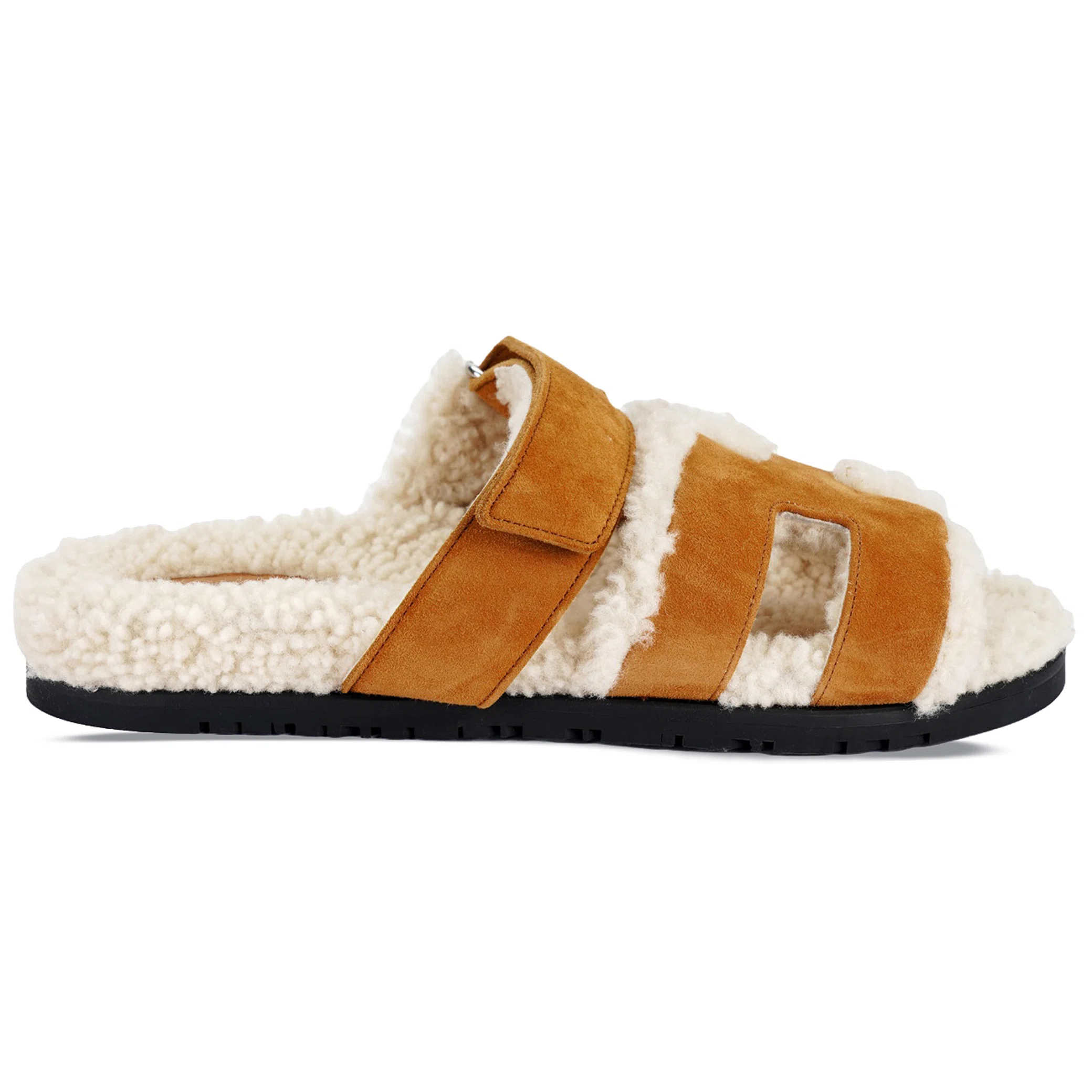 Сланцы Hermes Chypre Sandal WMNS "Brown Velvet" | Farsel