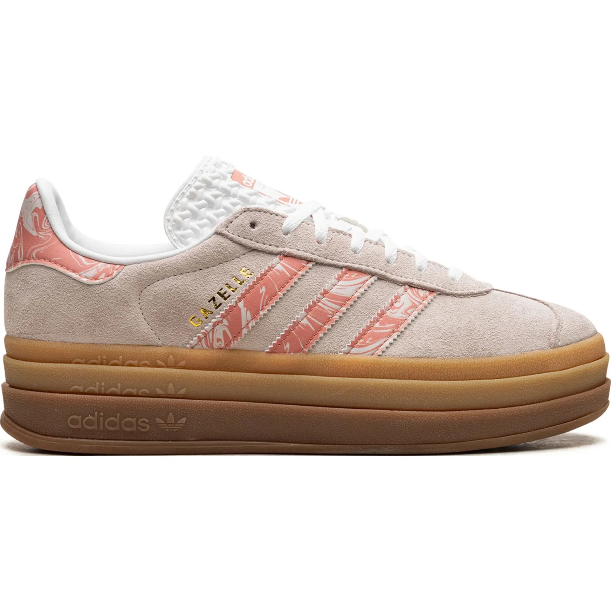 Кроссовки Adidas Gazelle Bold WMNS "Putty Mauve Marble" | Farsel