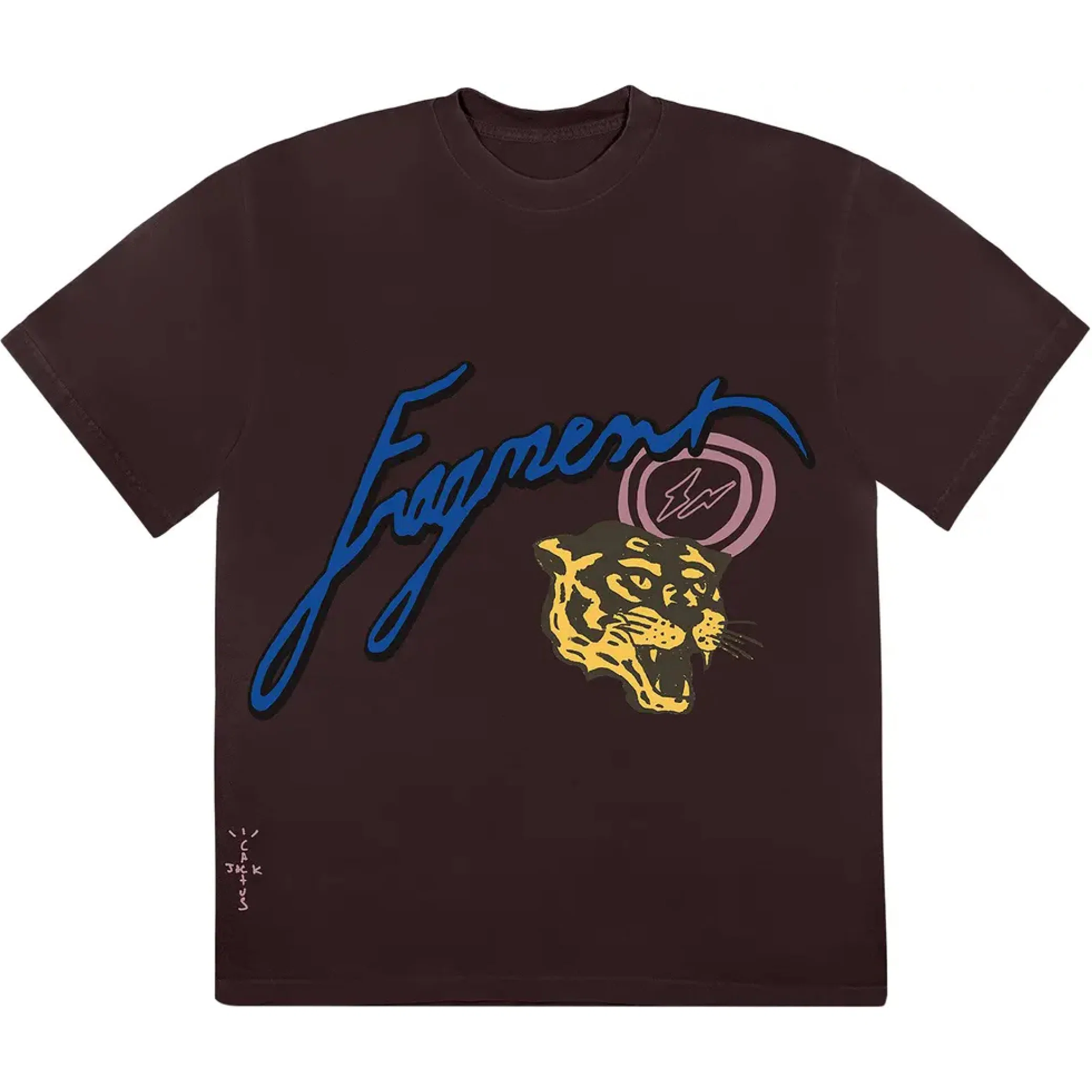  Travis Scott FW21 Fragment Icons Tee "Brown" | Farsel