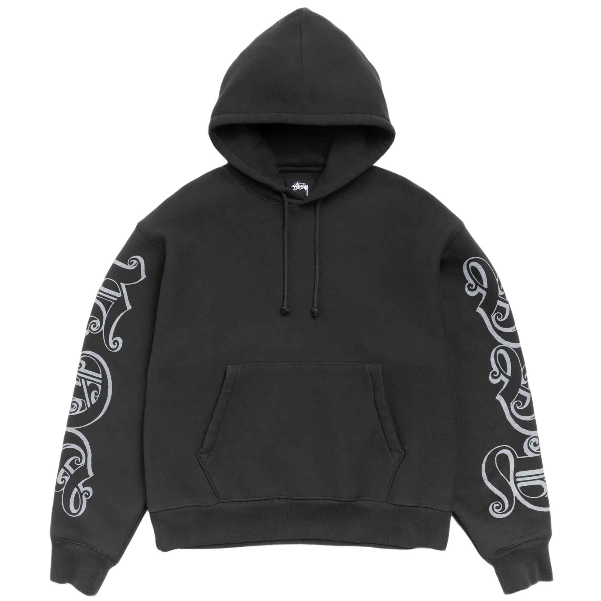 Худи Stussy Motif Print Hoodie "Black" | Farsel