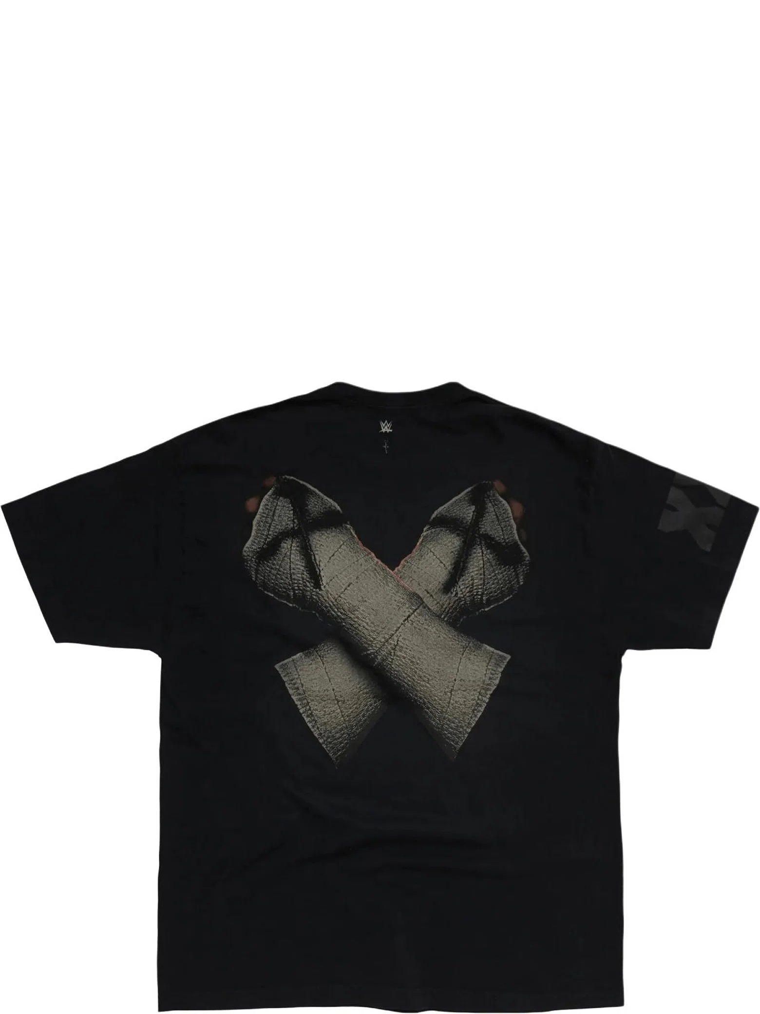 Футболки Travis Scott SS25 WWE Straight Edge T-Shirt CM Punk "Black" | Farsel