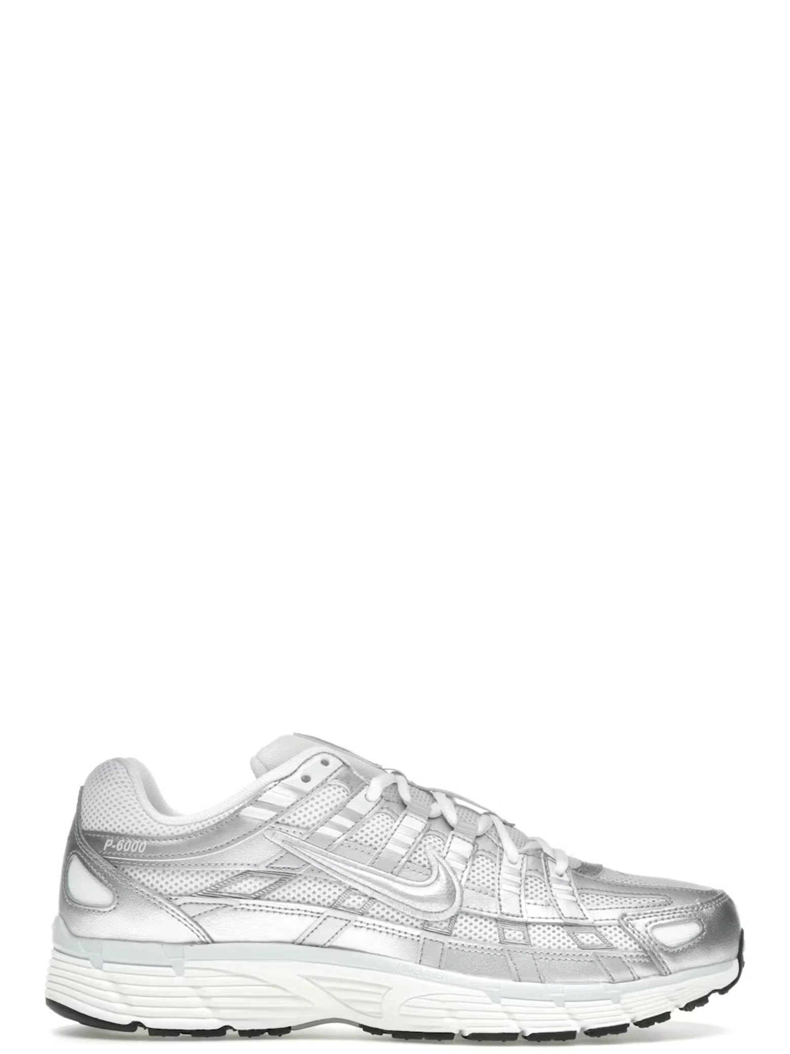 Кроссовки Nike P-6000 "White Blue Tint Sail Metallic Silver" | Farsel