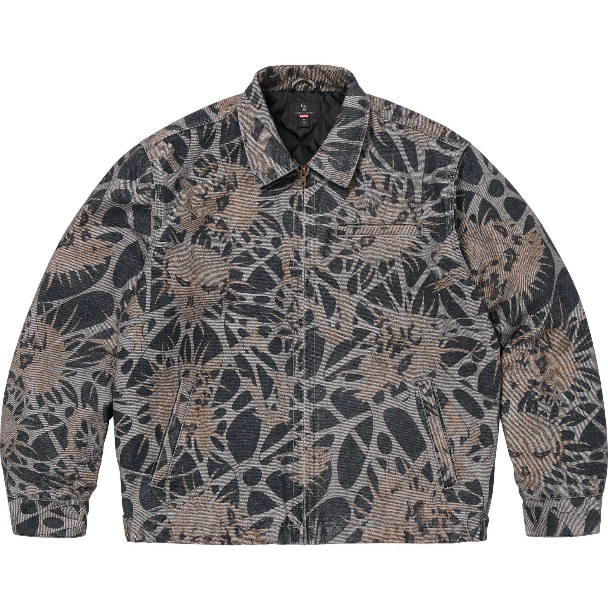 Куртки Supreme FW25 Y’s by Yohji Yamamoto Denim Work Jacket "Black" | Farsel