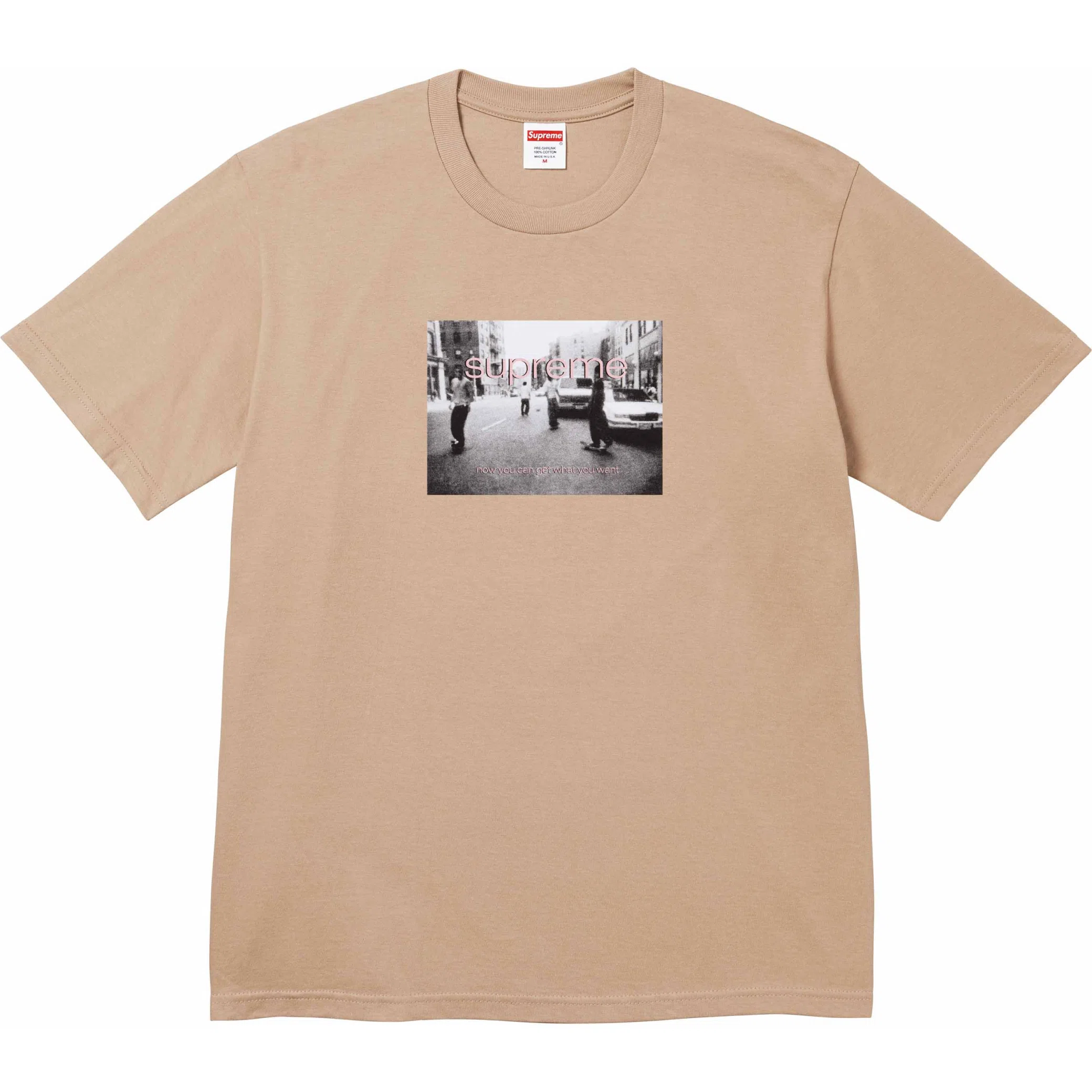  Supreme SS24 Supreme Crew 96 Tee "Khaki" | Farsel