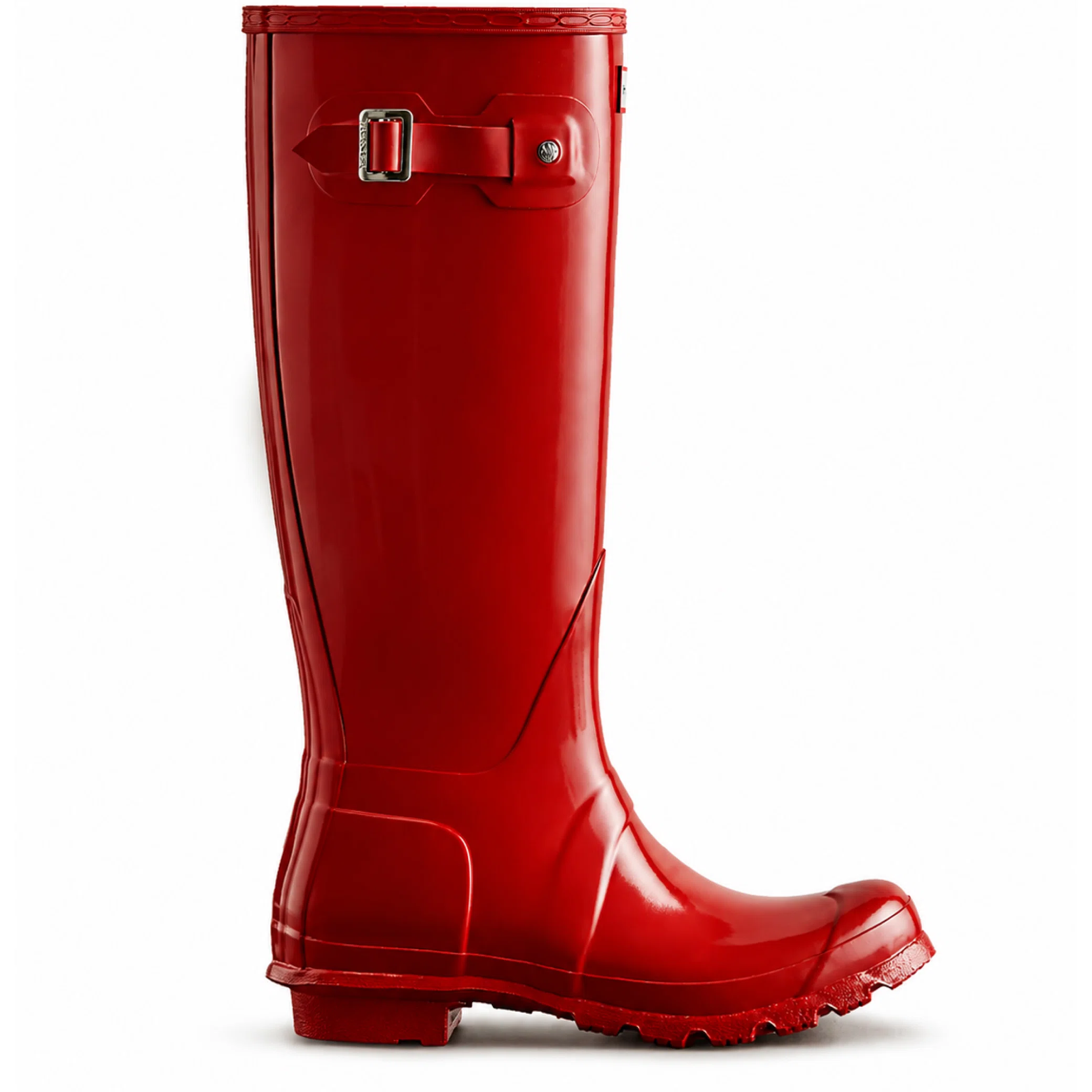 Сапоги Hunter Original Tall Gloss Boots "Military Red" | Farsel