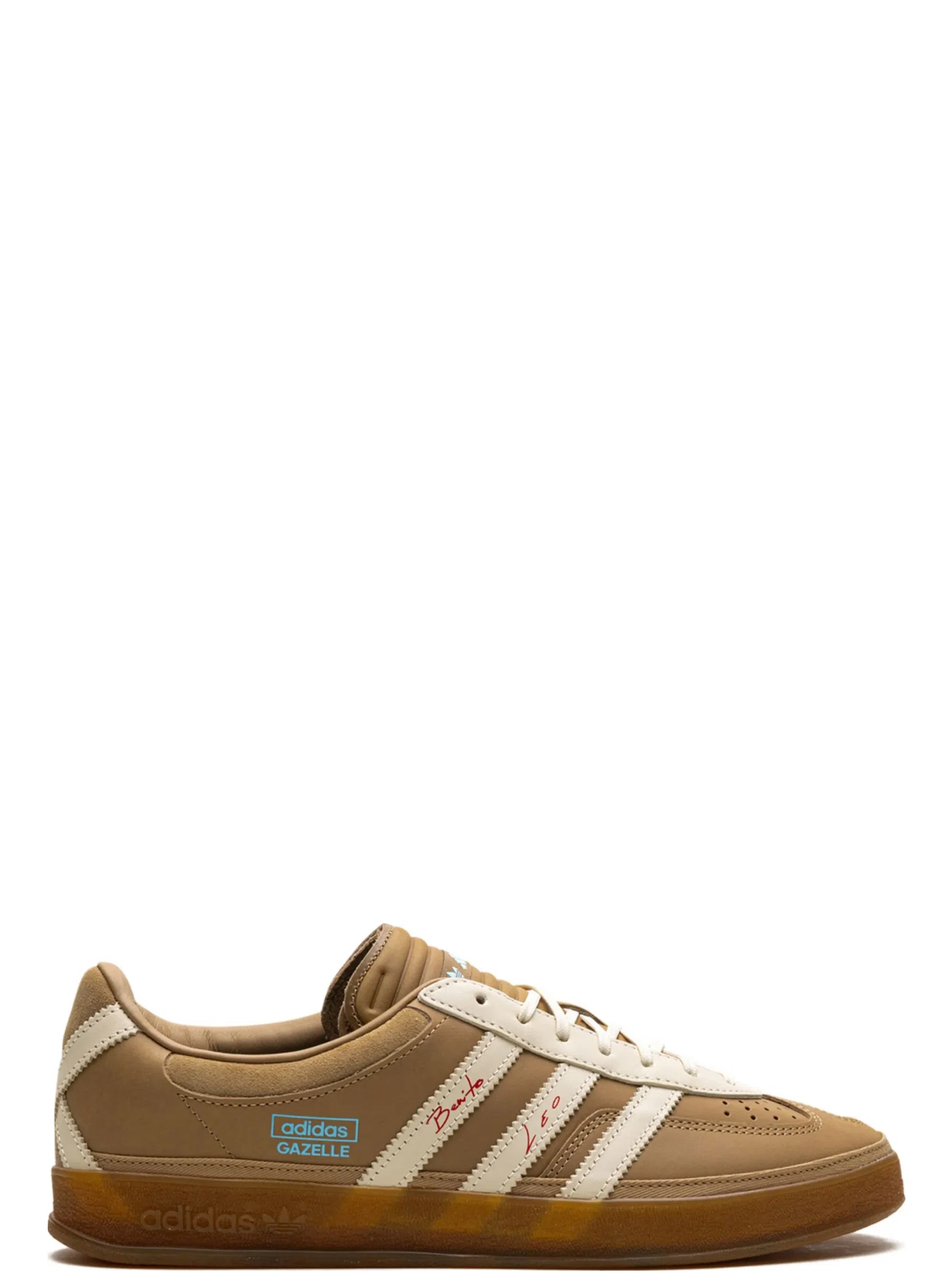 Кроссовки Adidas Gazelle Indoor "Bad Bunny x Lionel Messi - Cardboard" | Farsel