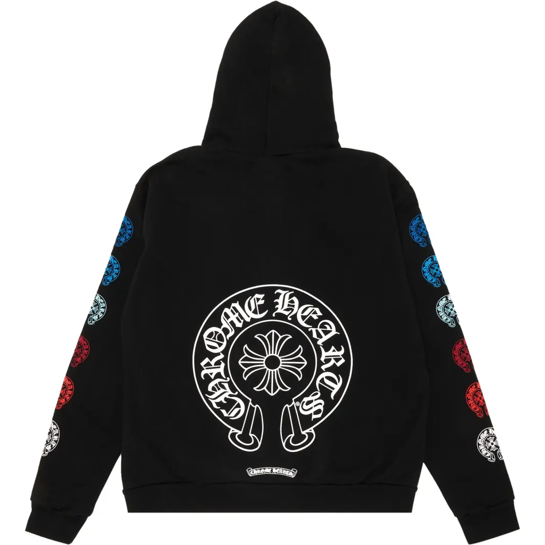  Chrome Hearts Horseshoe Logo Zip Up Hoodie "Black" | Farsel