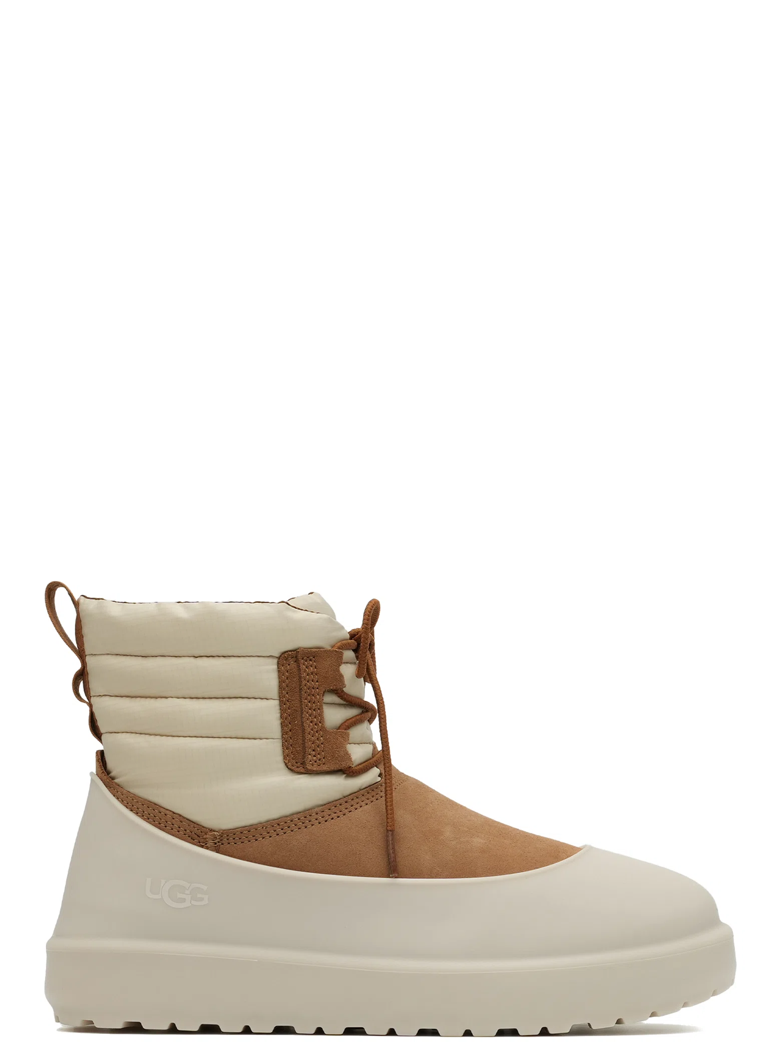 Угги UGG Classic Mini Lace Up Weather "Chestnut Whitecap" | Farsel