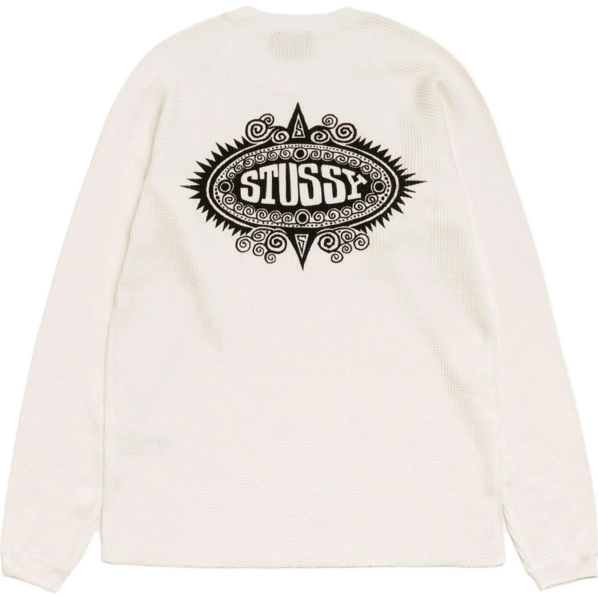 Лонгсливы Stussy Mantra Raglan Thermal "White" | Farsel