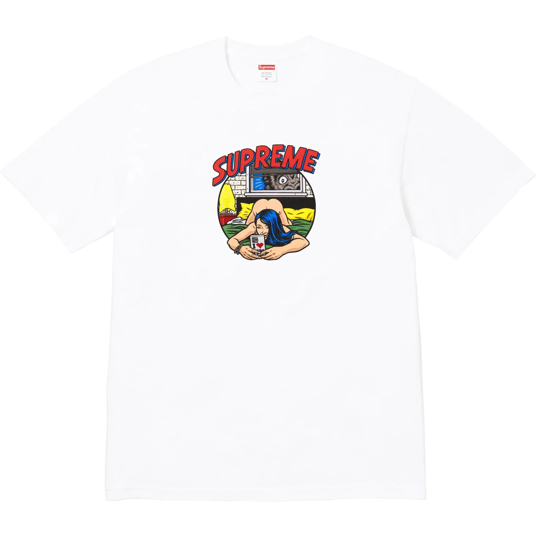 Футболки Supreme SS25 Bedroom Tee "White" | Farsel
