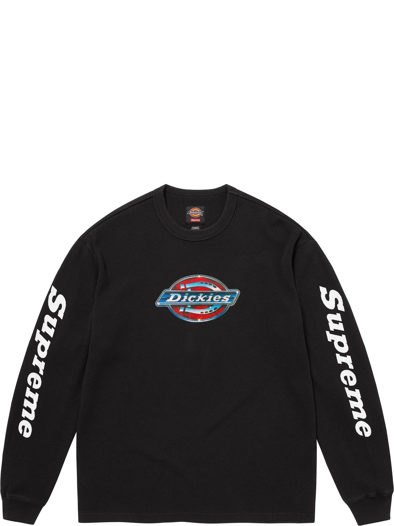 Лонгсливы Supreme FW25 Dickies Thermal "Black" | Farsel