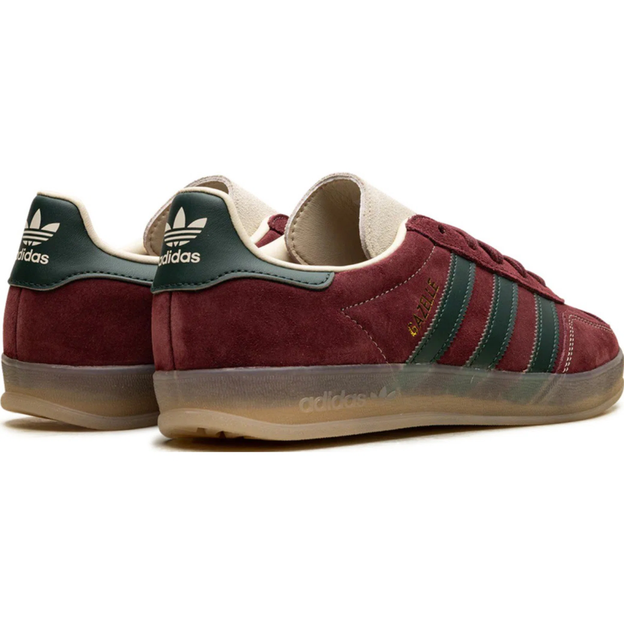 Кроссовки Adidas Gazelle Indoor "Shadow Red Shadow Green" | Farsel