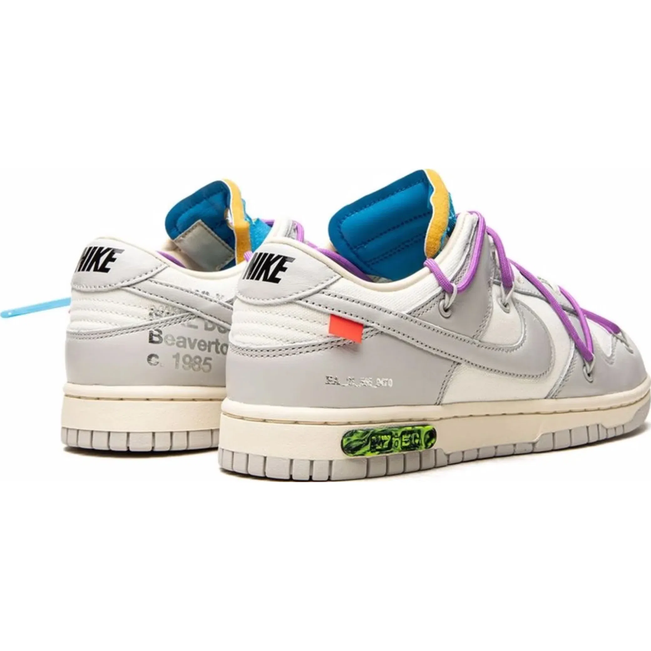 Кроссовки Nike Dunk Low "Off-White - Lot 47" | Farsel