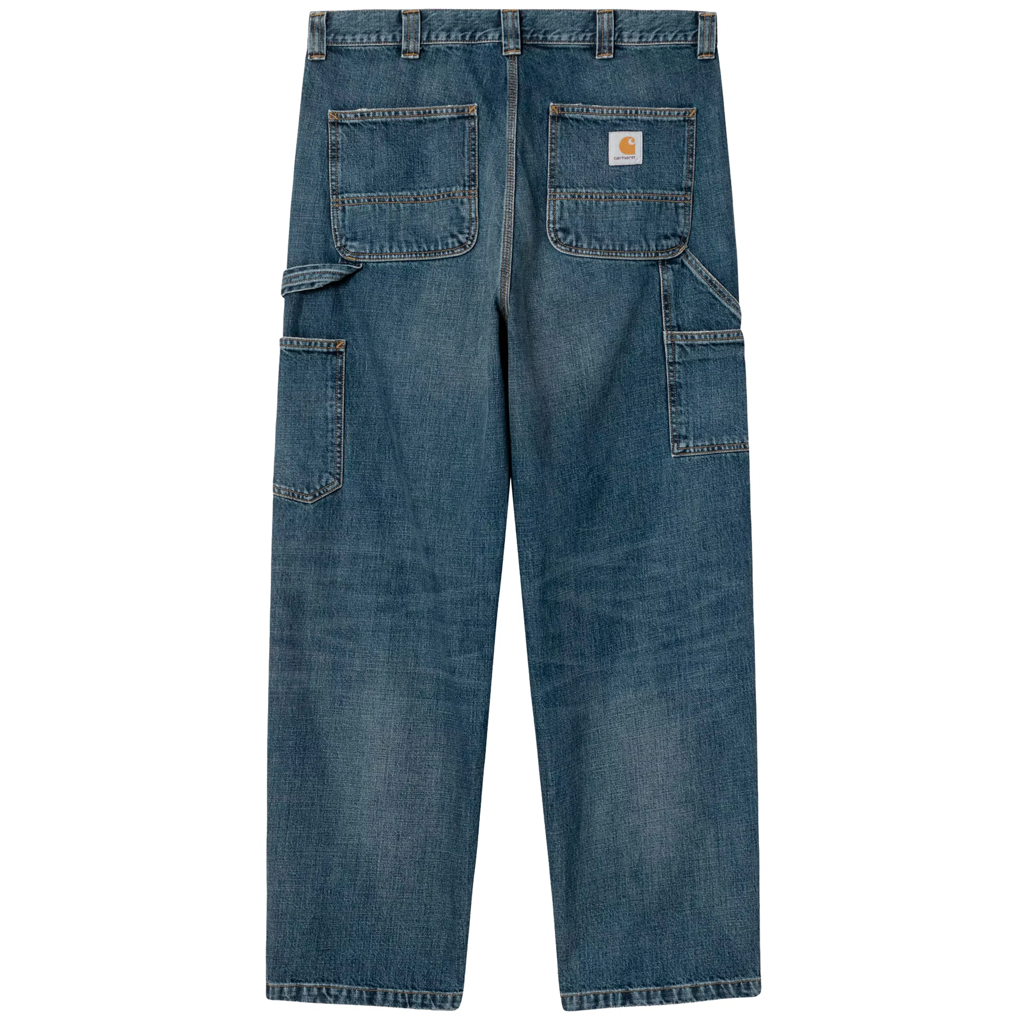 Джинсы Carhartt OG Double Knee Pant "Blue Dark used" | Farsel