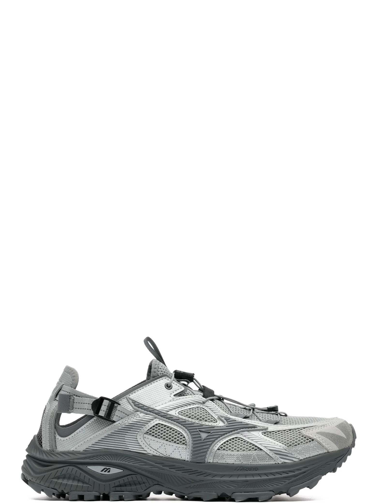 Кроссовки Mizuno Racer Trail SE "Silver / Gray" | Farsel