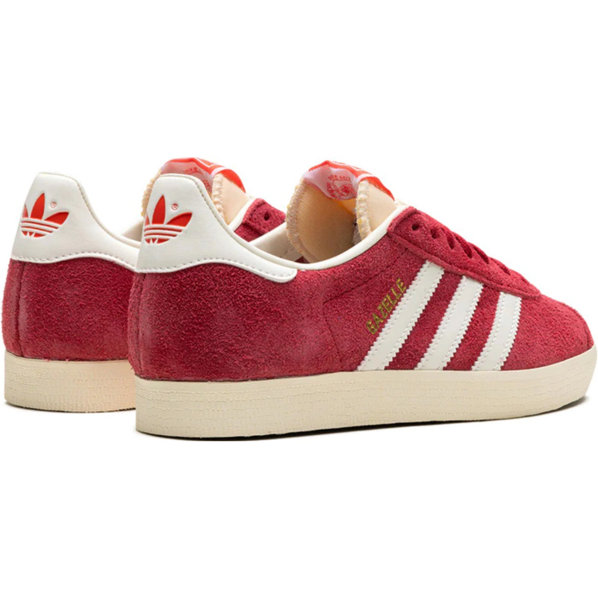 Кроссовки Adidas Gazelle "Team Victory Red Off White Cream White" | Farsel