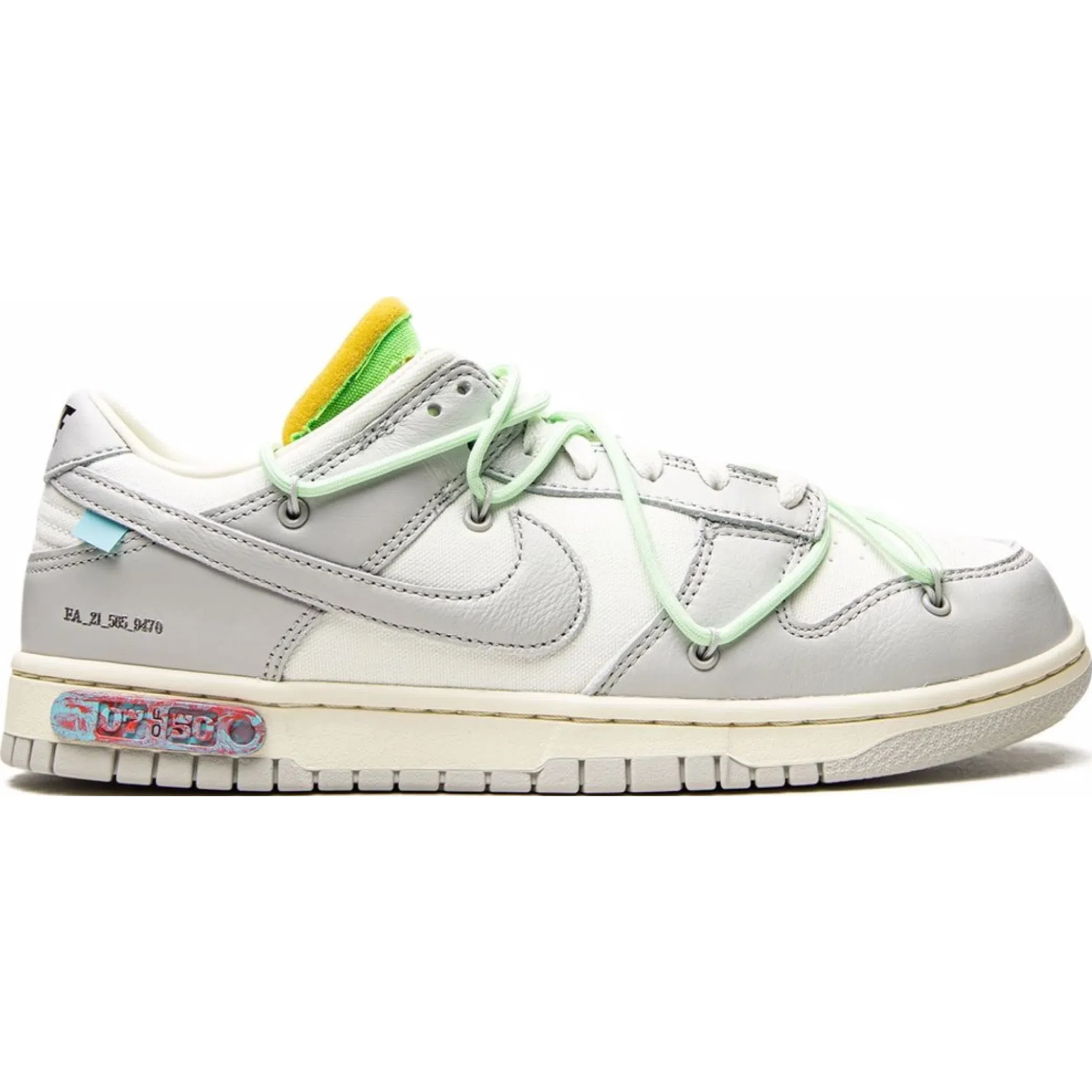 Кроссовки Nike Dunk Low "Off-White - Lot 7" | Farsel