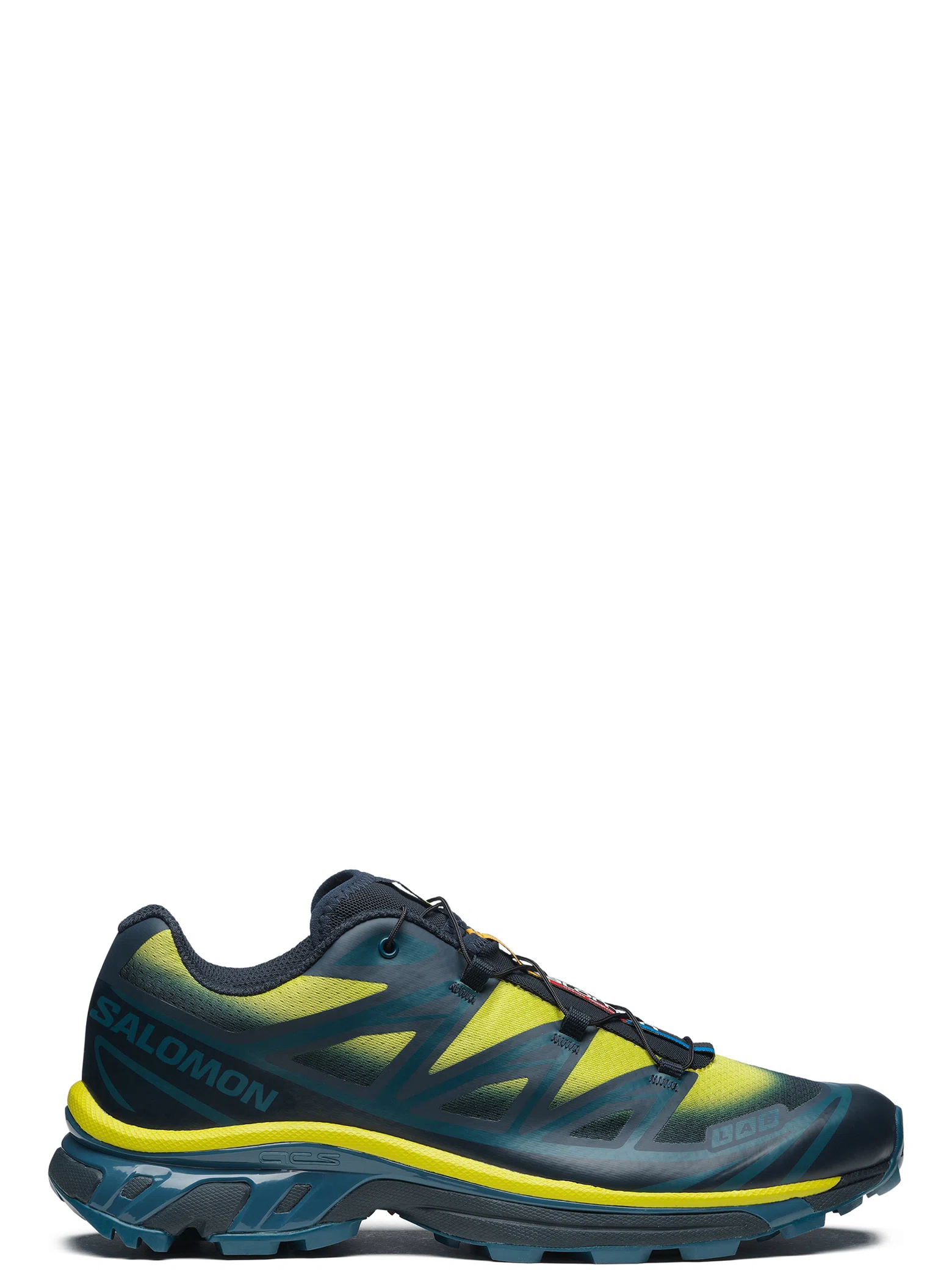 Кроссовки Salomon XT-6 Skyline "Carbon Sunny Lime" | Farsel