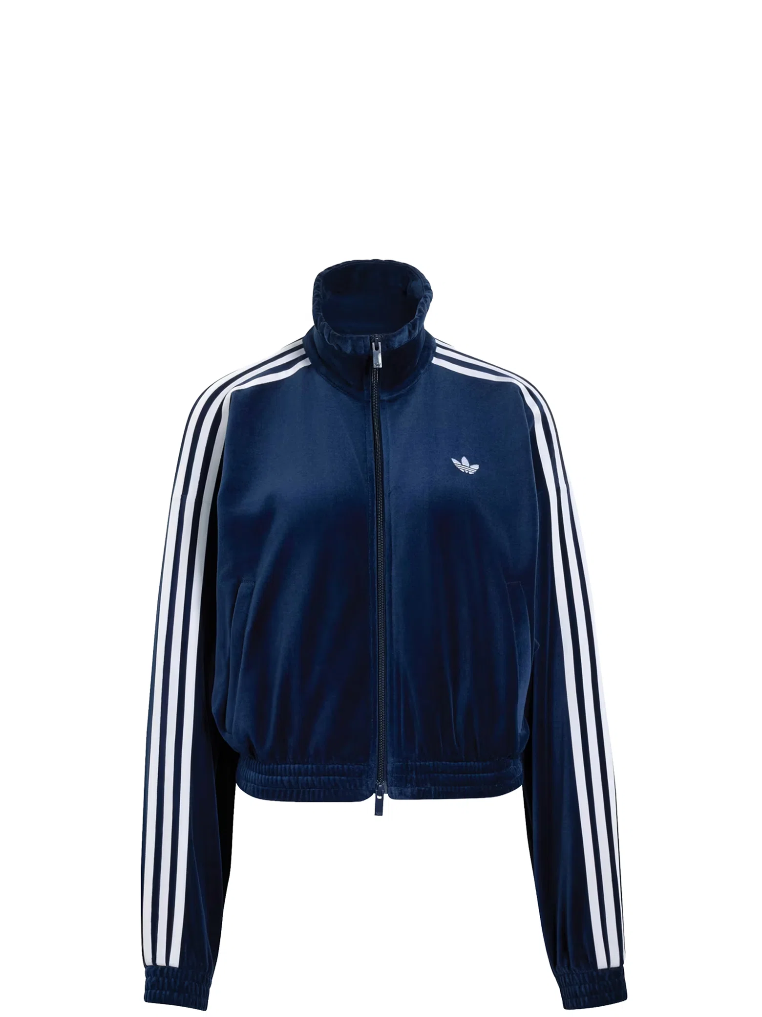 Куртки Adidas Pleated Velour Track Top "Collegiate Navy" | Farsel