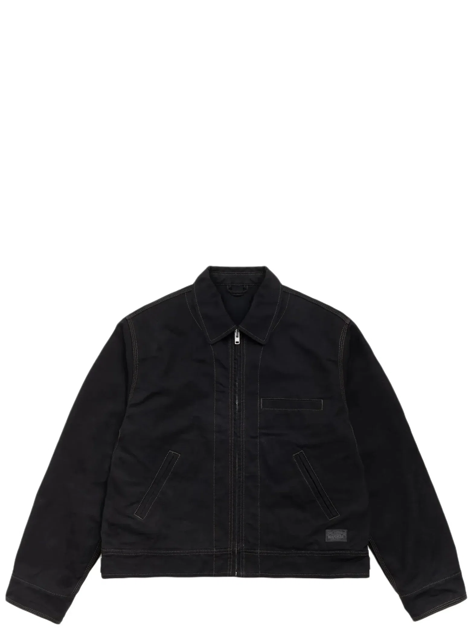 Куртки Stussy Work Collared Jacket "Black" | Farsel