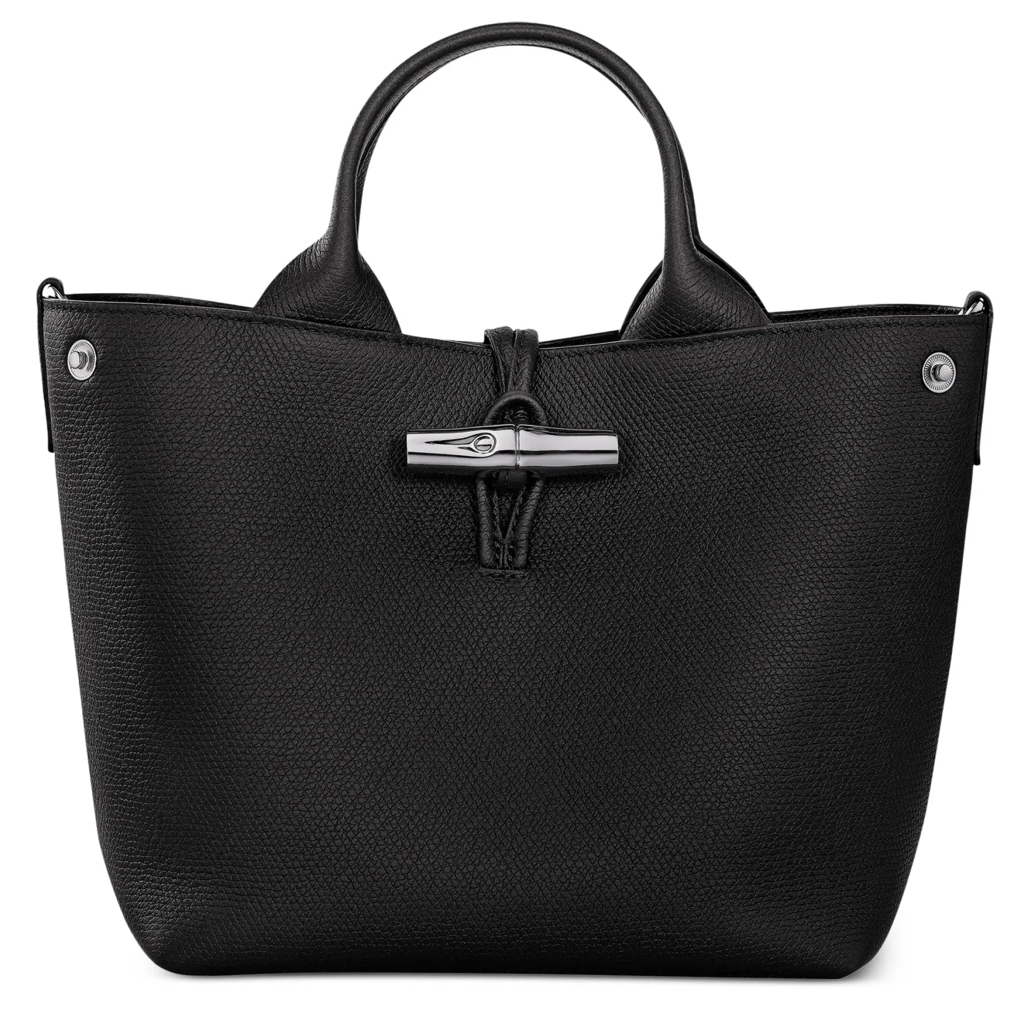 Сумки Longchamp Le Roseau S Handbag "Black" | Farsel