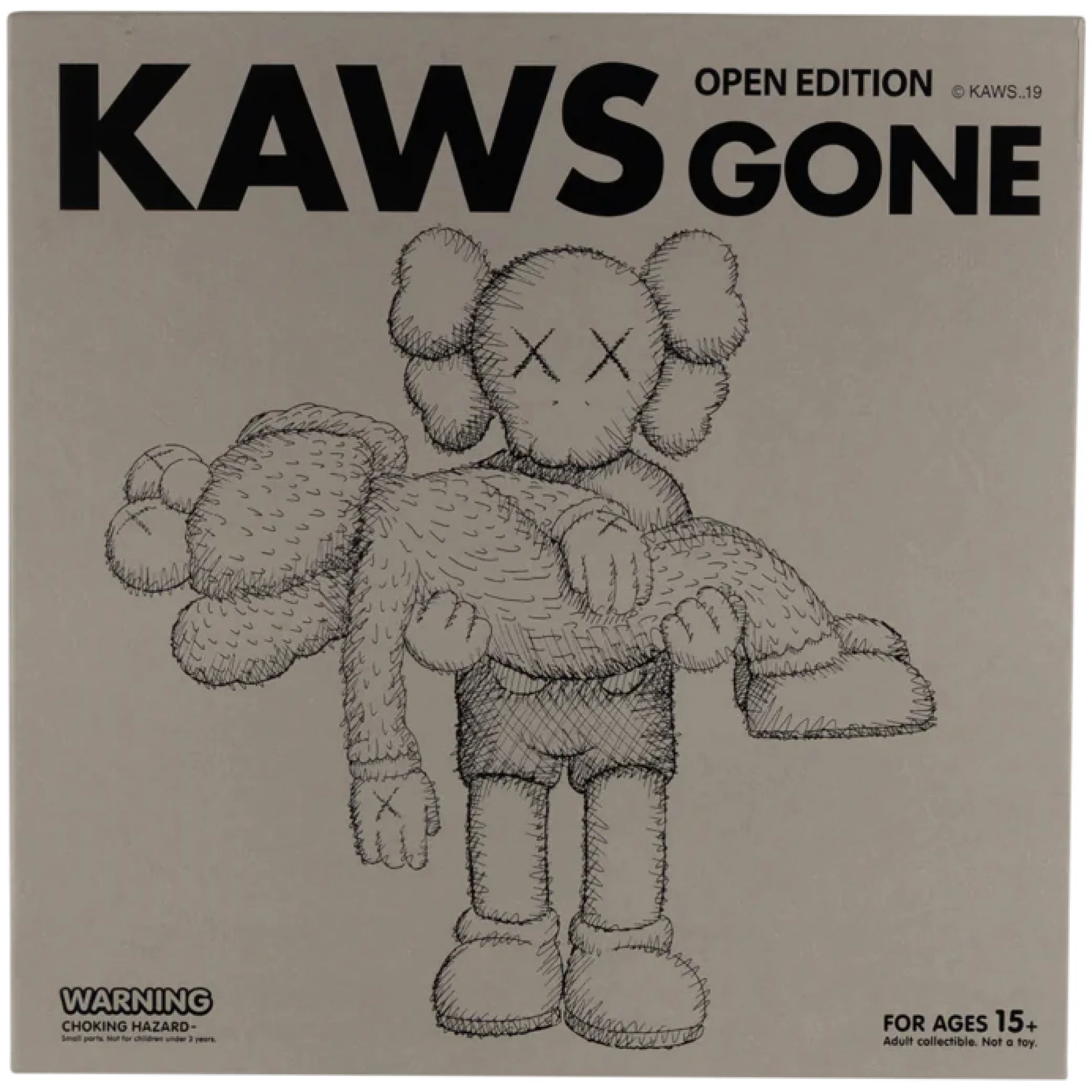 Игрушки Kaws Gone "Brown" | Farsel