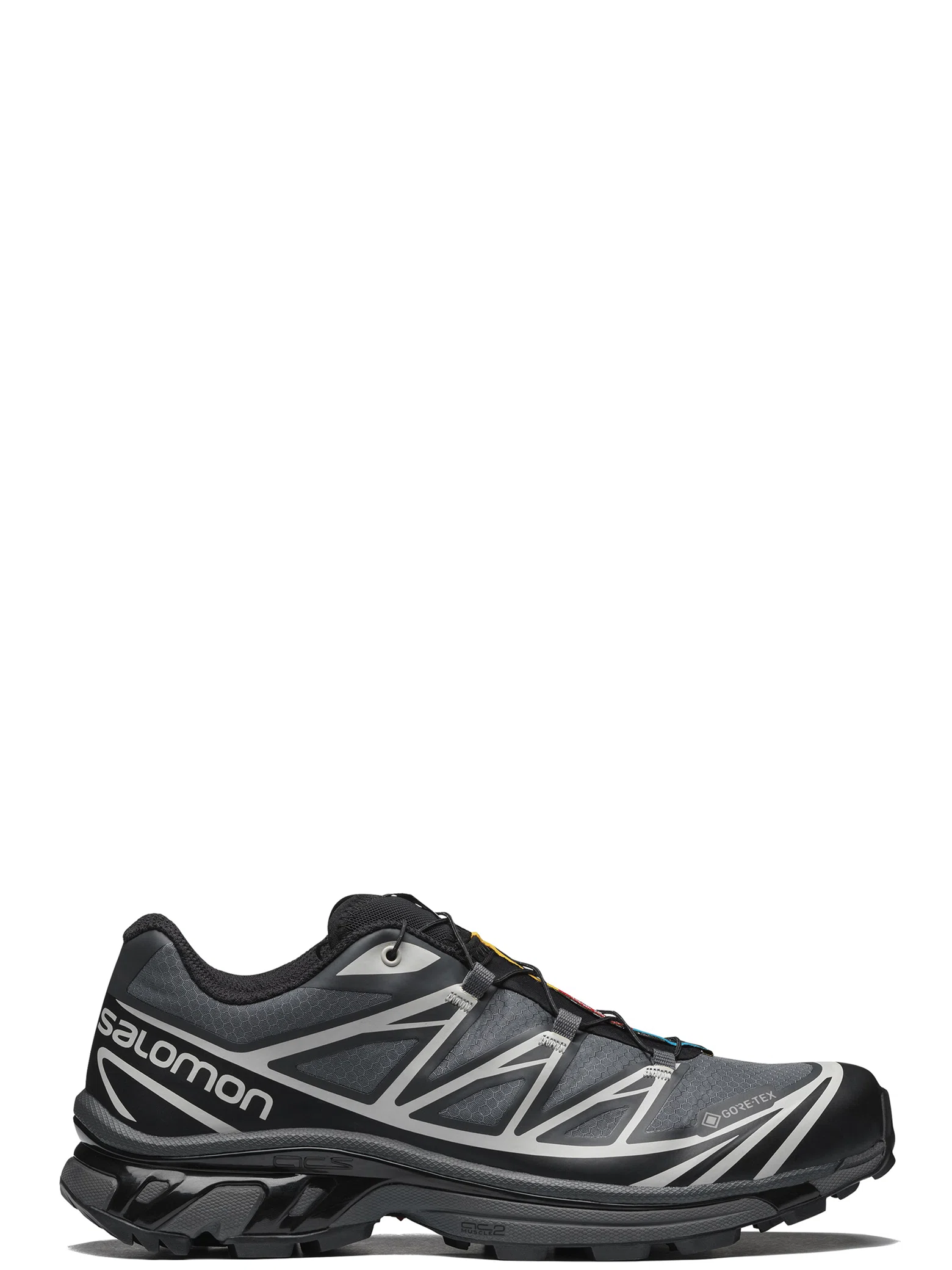 Кроссовки Salomon XT 6 Gore-tex "Black Ebony Lunar" | Farsel