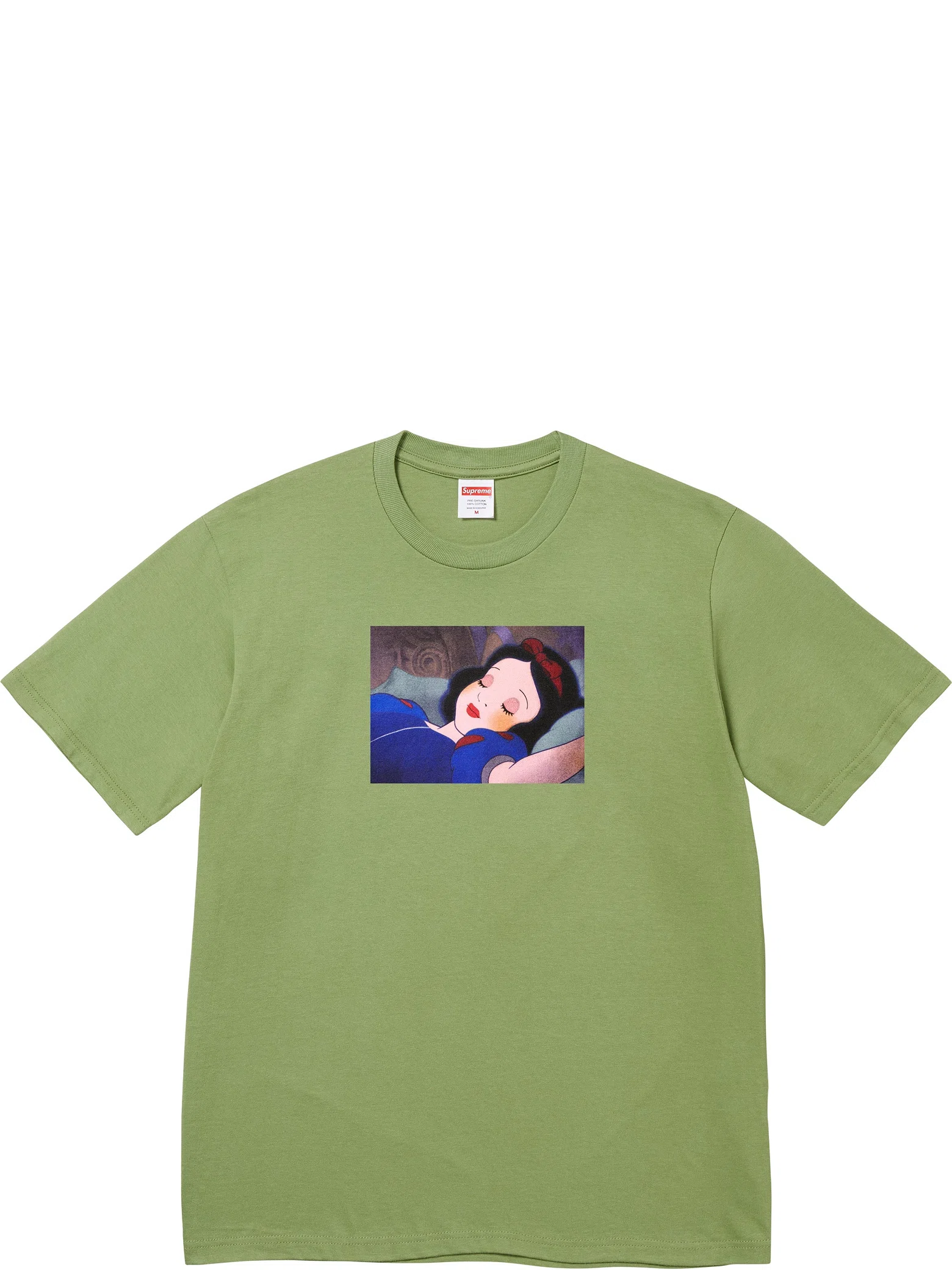 Футболки Supreme FW24 Snow White Tee "Moss" | Farsel