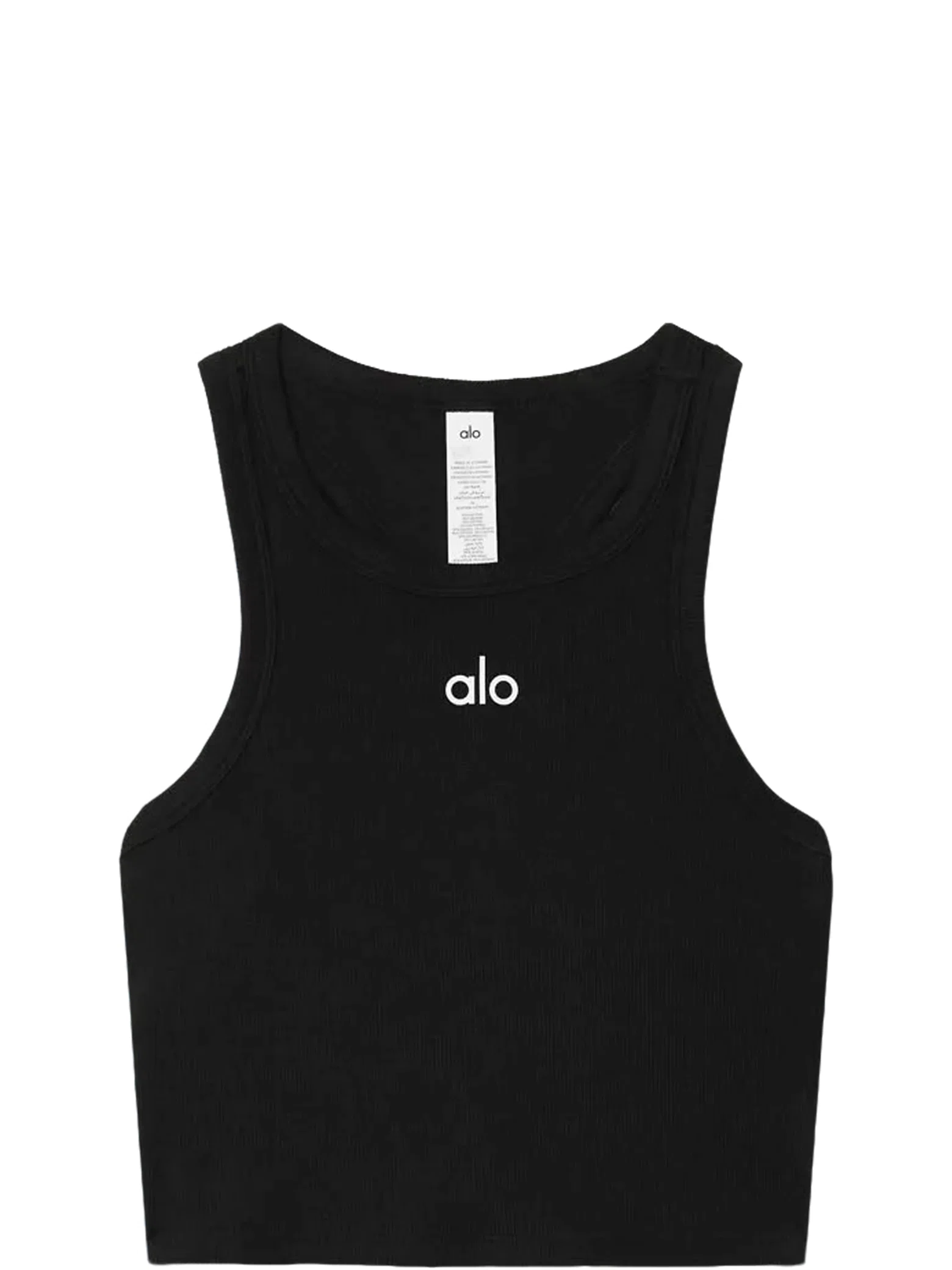 Топы Alo Yoga Aspire Tank "Black" | Farsel