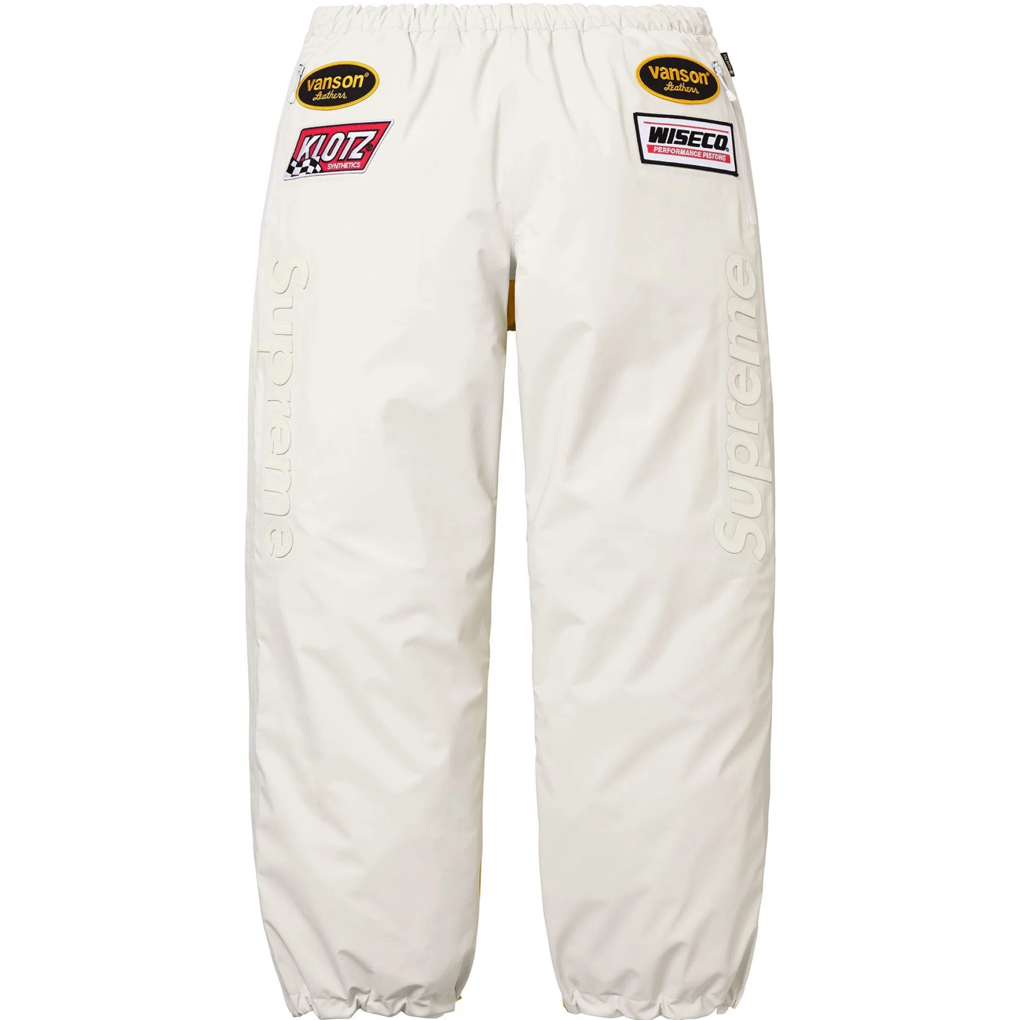  Supreme FW25 Vanson Leathers GORE-TEX Pant "White" | Farsel