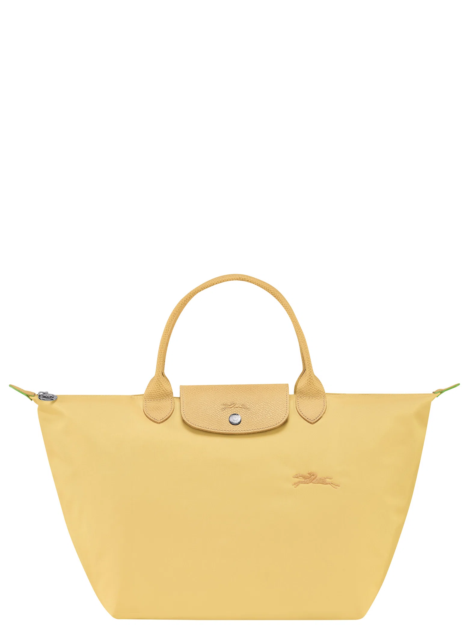 Сумки Longchamp Le Pliage Green Recycled Canvas L Handbag "Yellow" | Farsel