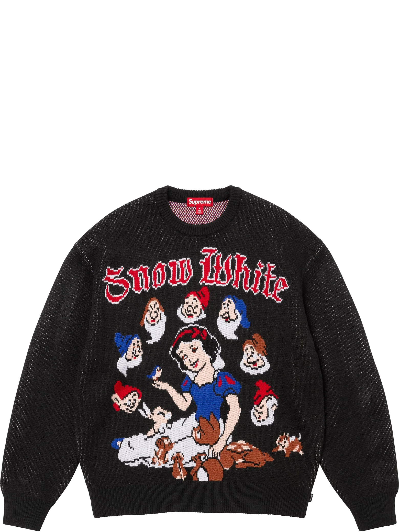 Свитеры Supreme FW24 Snow White Sweater "Black" | Farsel