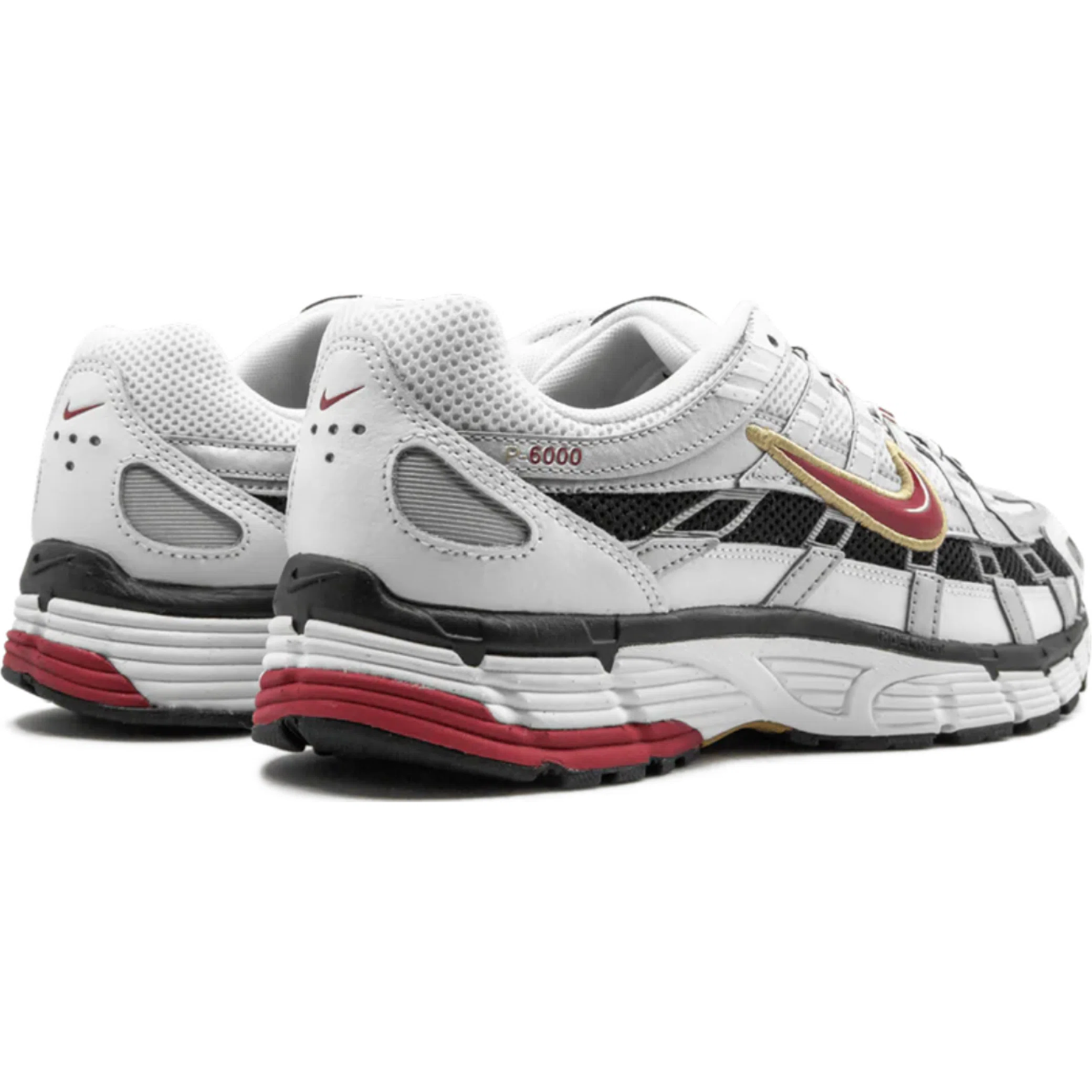 Кроссовки Nike P-6000 WMNS "White Gold Red" | Farsel